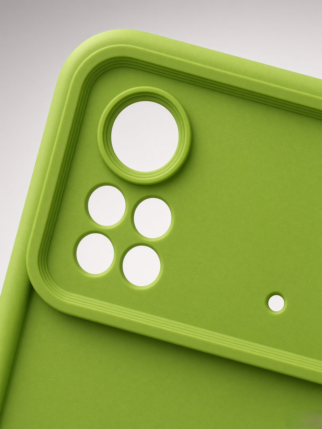 Image of Wellpoint Back Cover for POCO X4 PRO 5G (Green, Camera Bump Protector, Thermoplastic Polyurethane, Pack of: 1)
