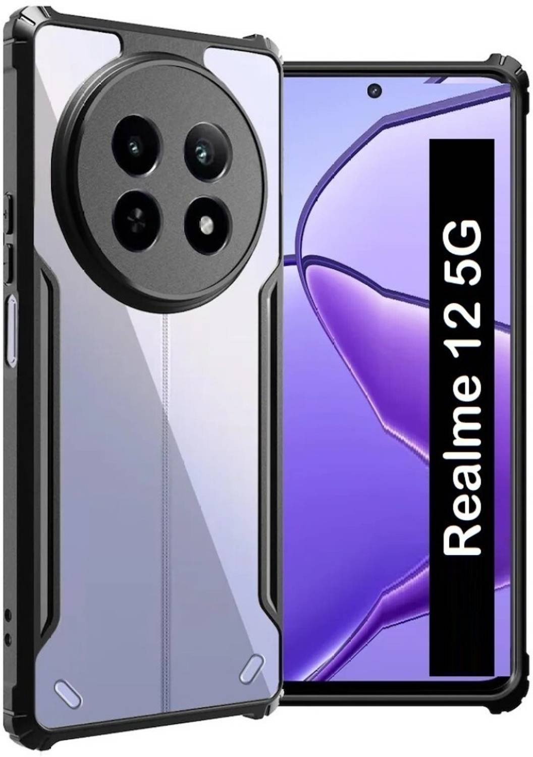 aadhvik Back Cover for Realme 12