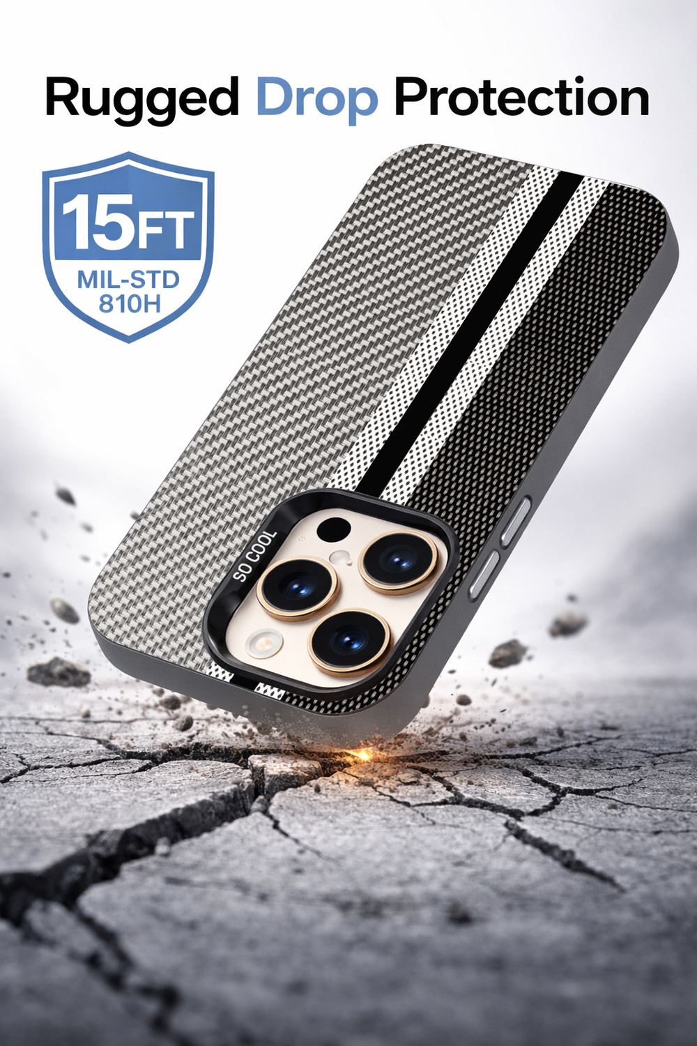 Image of PUNAK Back Cover for Apple iPhone 16 Pro Max
