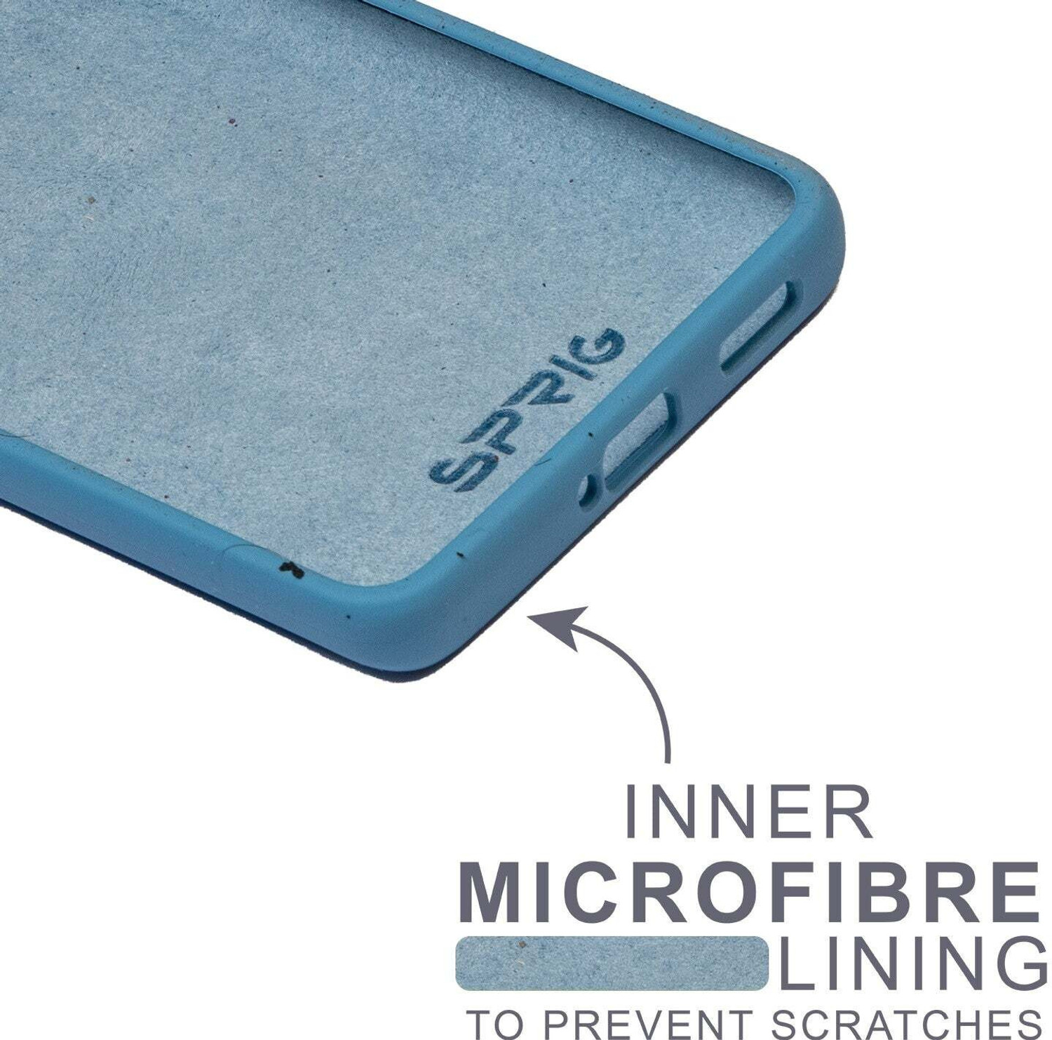 Image of Sprig Liquid Silicone Back Cover for IQOO neo 7 5g, NEO 7 5G, iQOO Neo 7 5g