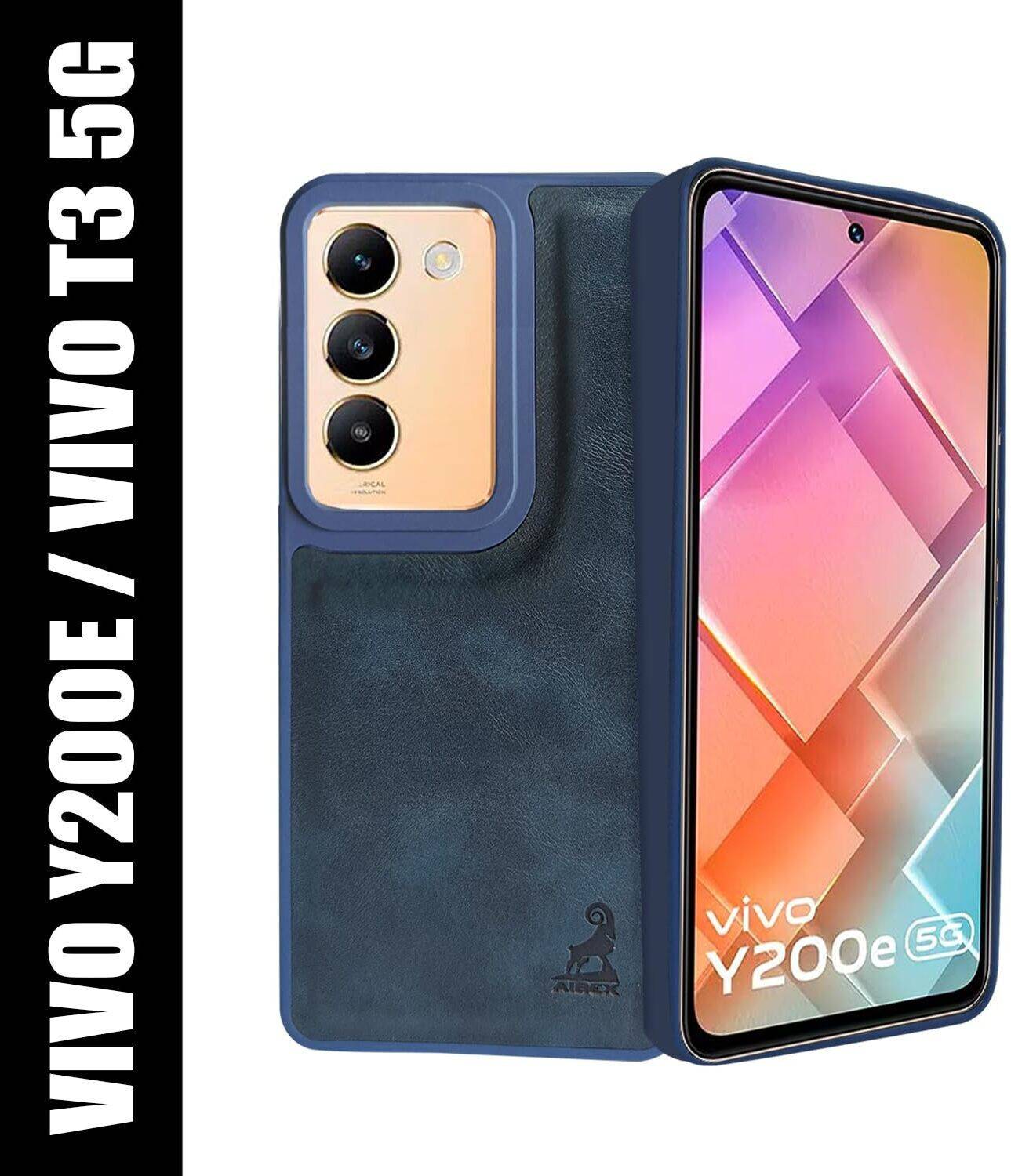 AIBEX Back Cover for Vivo T3 5G, Vivo Y200e 5G