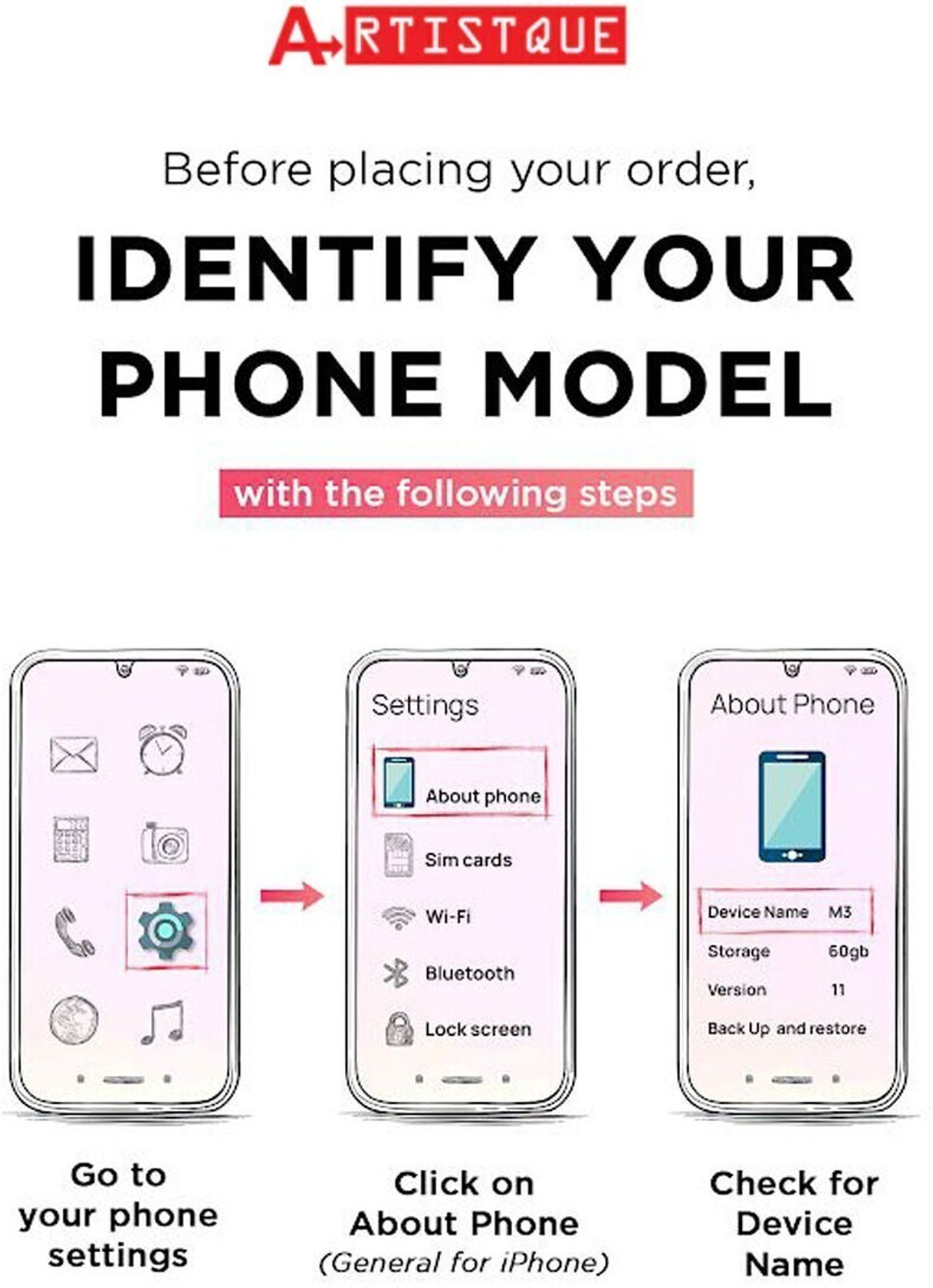 Image of Artistque Back Cover for Mi Redmi Note 9 Pro