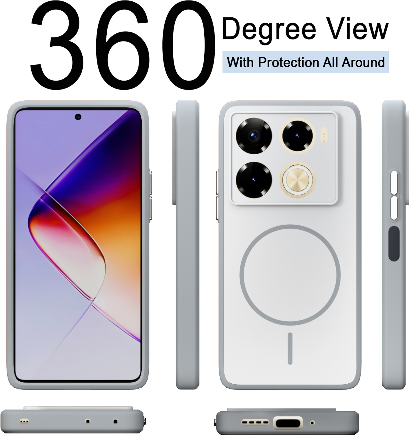 Image of KartV Back Cover for Infinix Note 40 Pro 5G, Infinix Note 40 Pro+ 5G