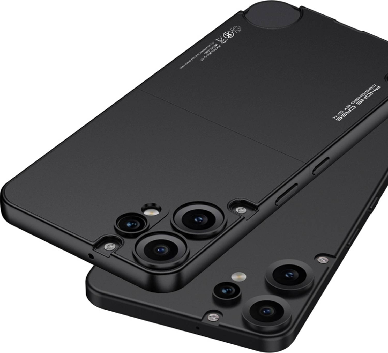 SoulBuy Back Cover for CMF Nothing Phone 2 Pro Black - Image 2