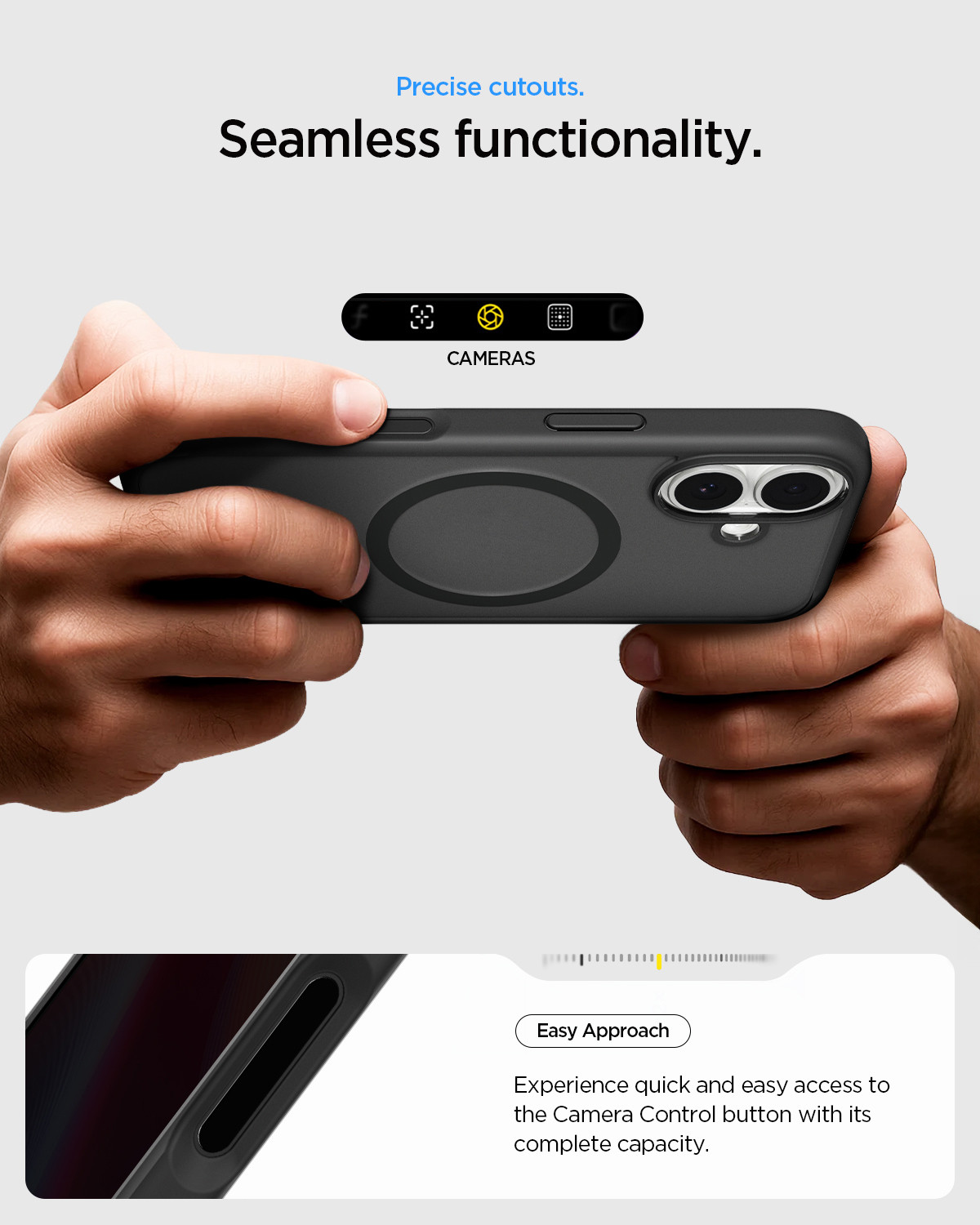 Image of Spigen Ultra Hybrid MagFit Back Cover for iPhone 17