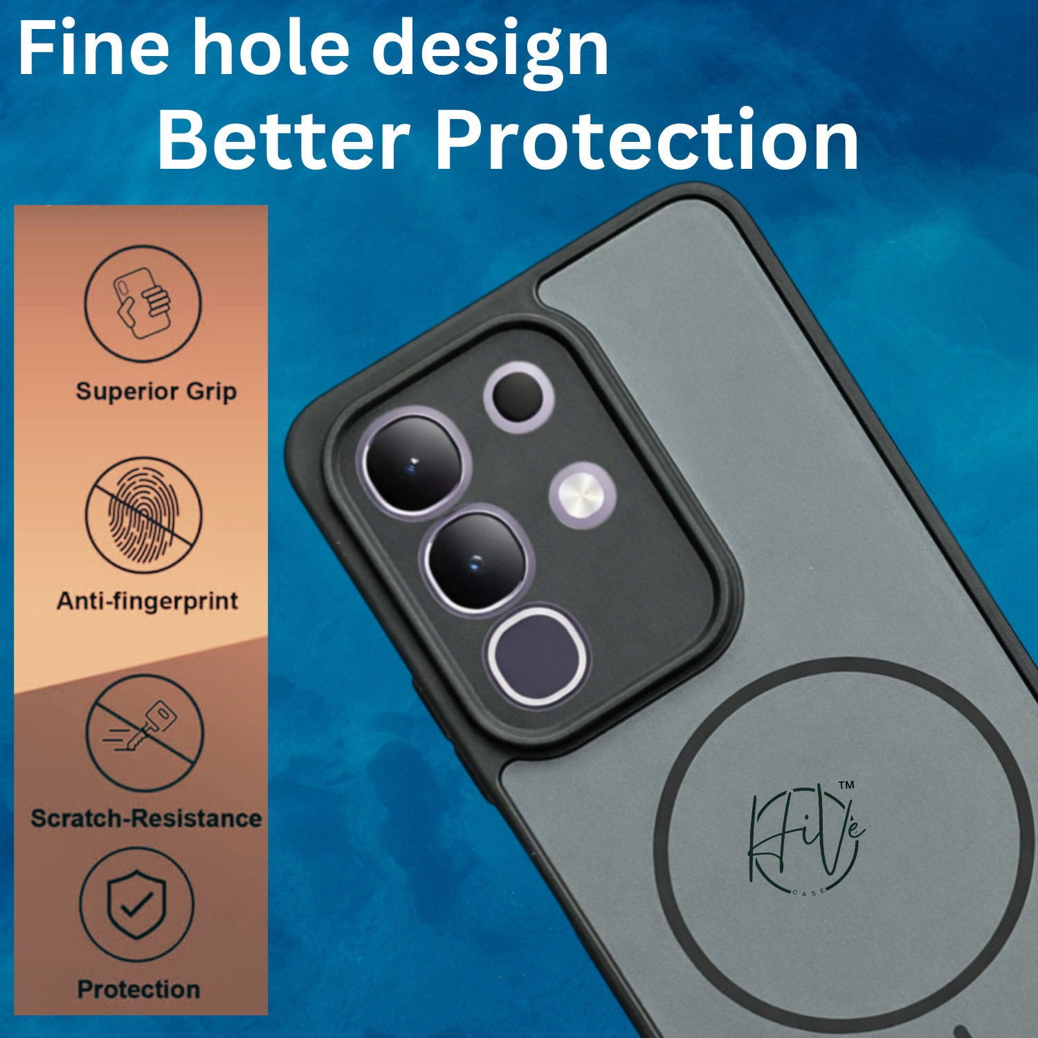 Image of Hive Back Cover for vivo T4x 5G, Iqoo Z10s 5G
