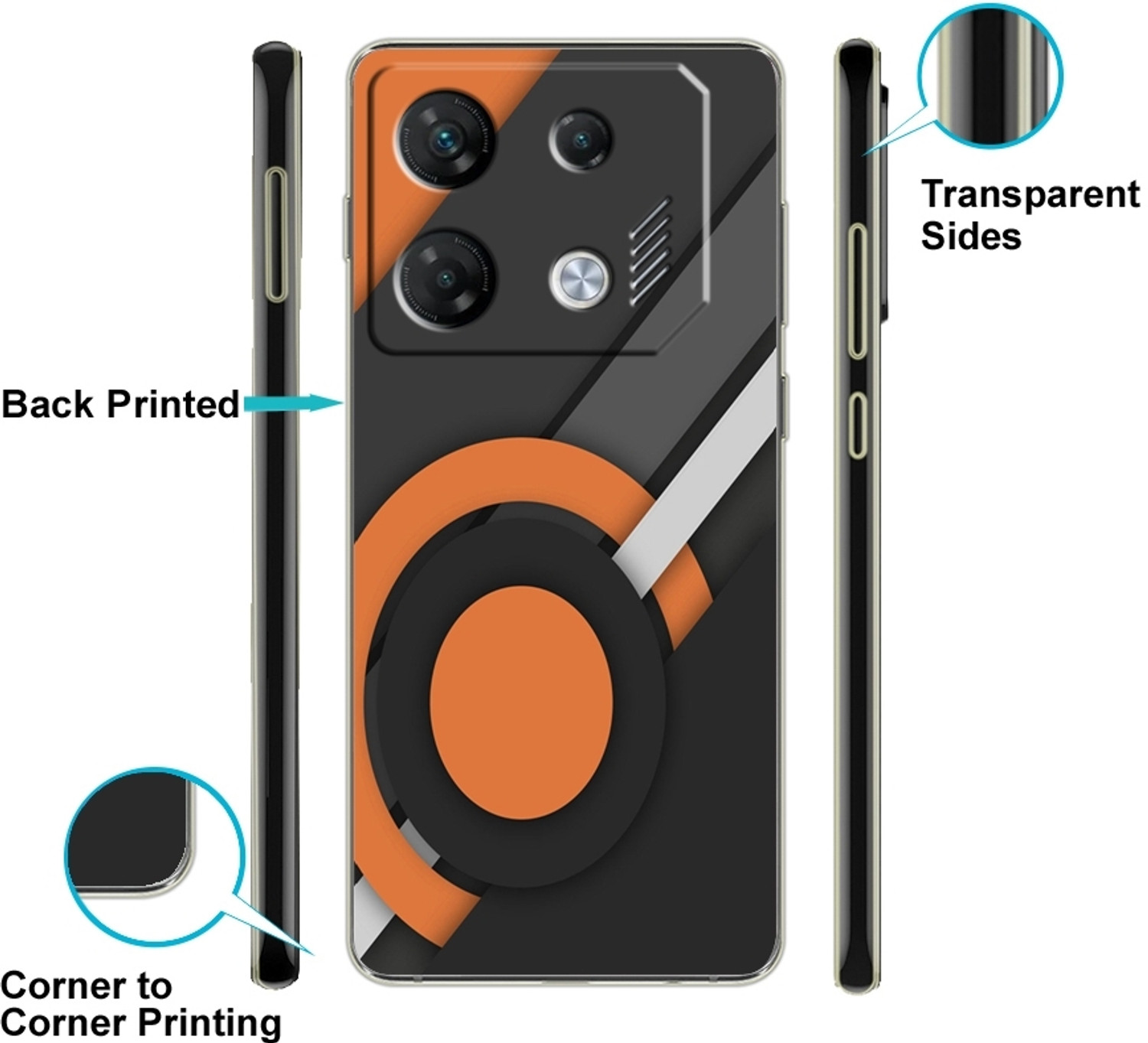 Image of Mitvaa Back Cover for Infinix GT 10 Pro 5G