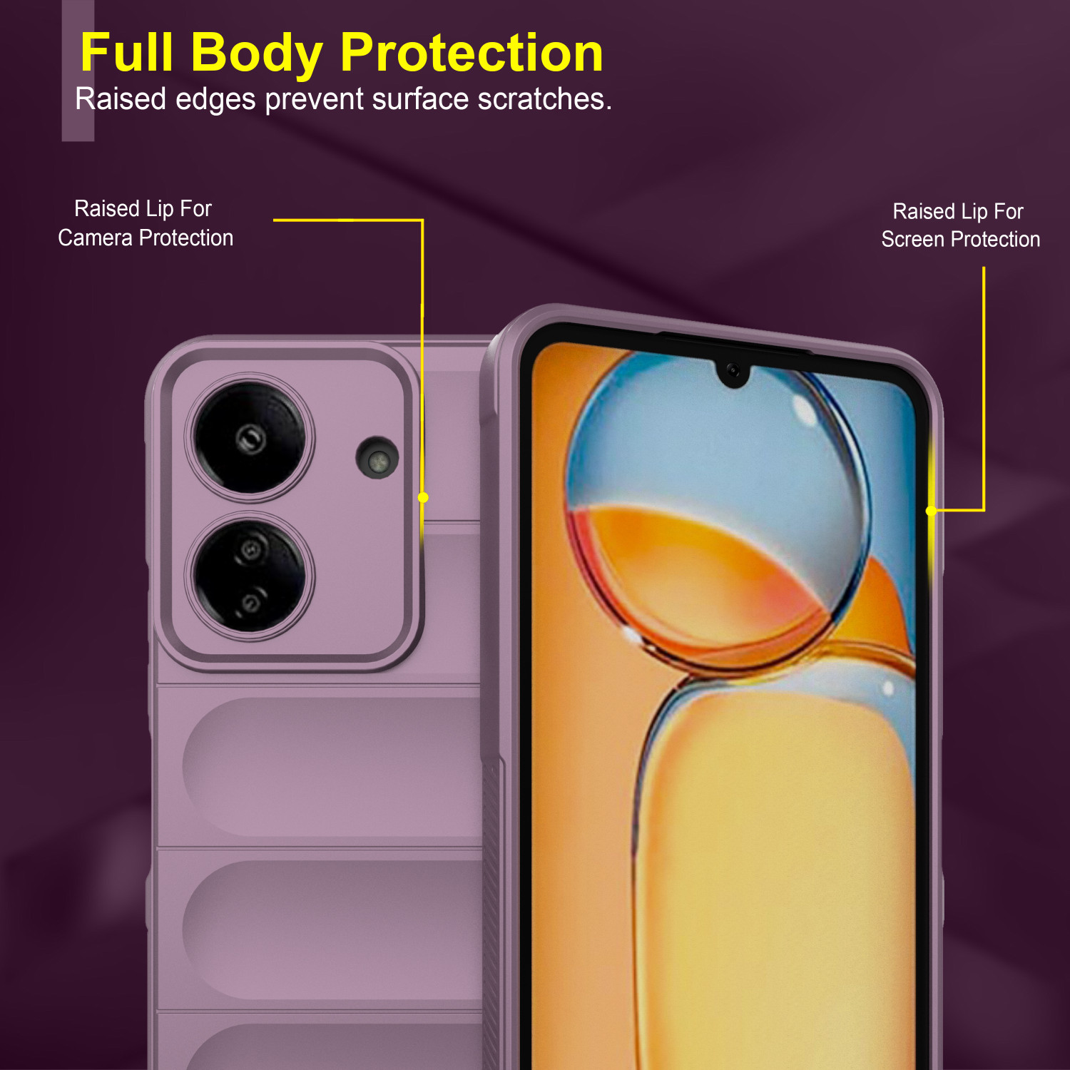 Image of Zapcase Back Cover for POCO C65