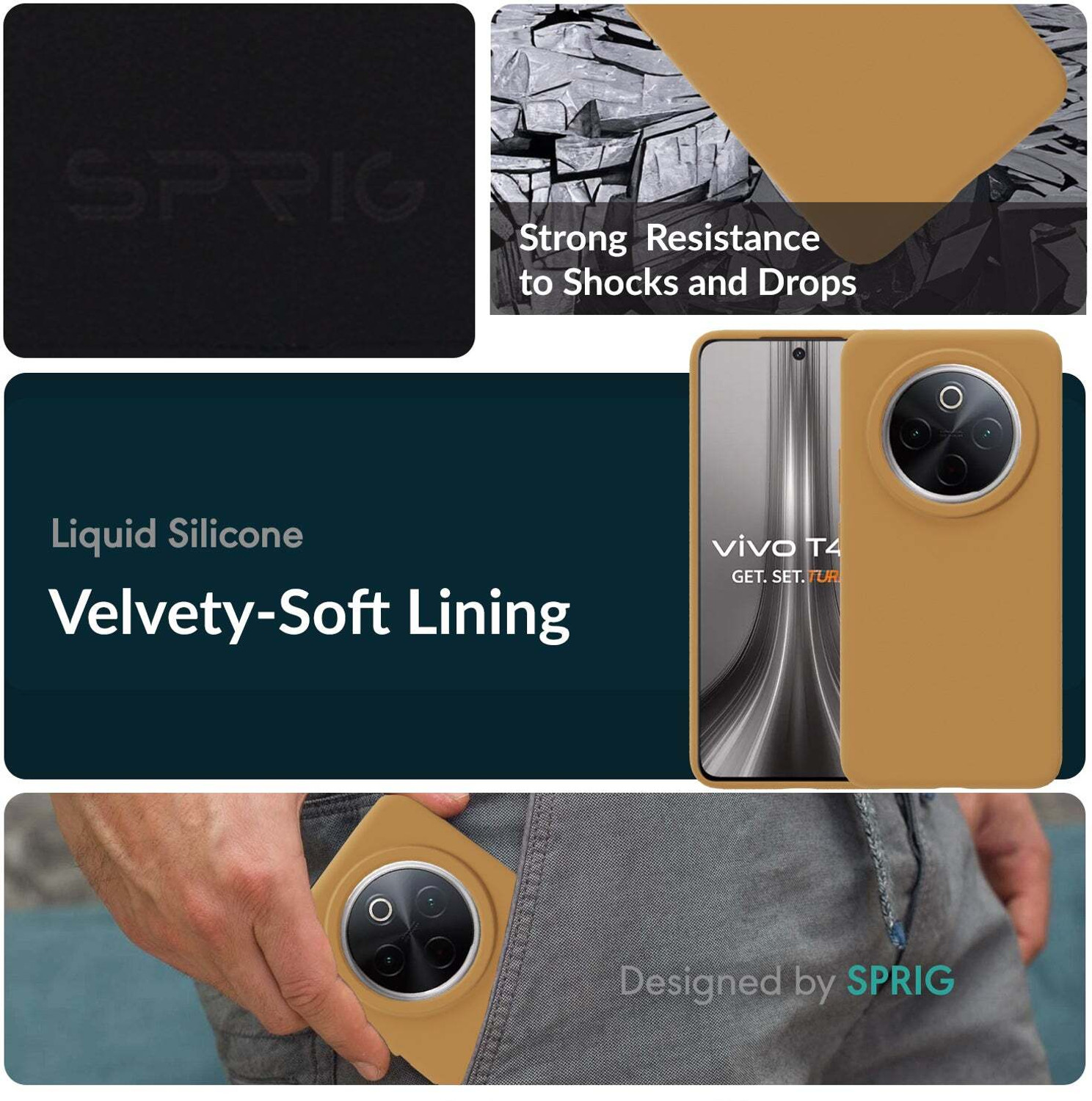 Image of Sprig Back Cover for IQOO Z10 5G, iQOO Z10 5g