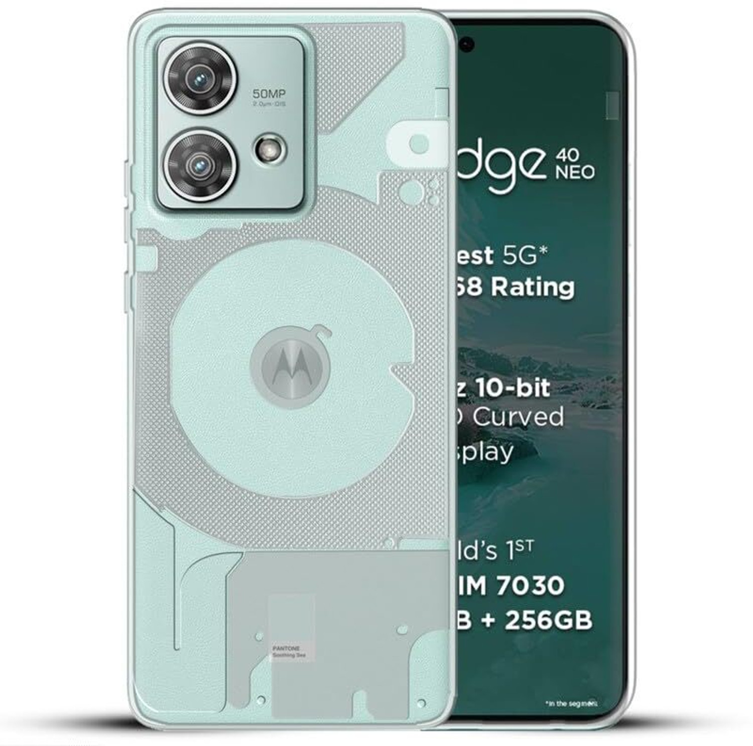 Image of NewSelect Back Cover for MOTOROLA Edge 40 Neo, Motorola Edge 40 Neo, Moto Edge 40 Neo