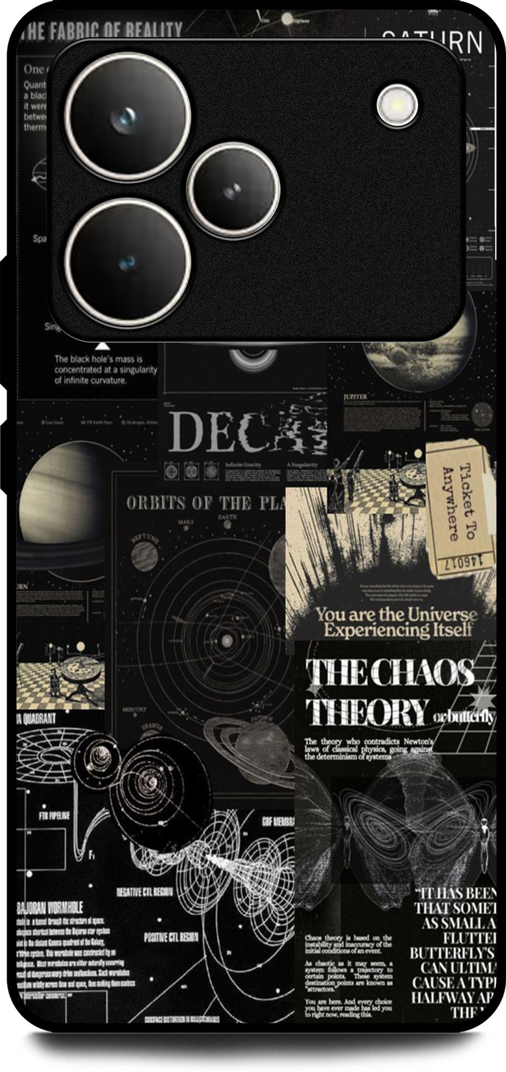 Image of Thecoverking Back Cover for Realme P4 Pro 5G (GALAXY, PLANETS, MOON, STARS, )
