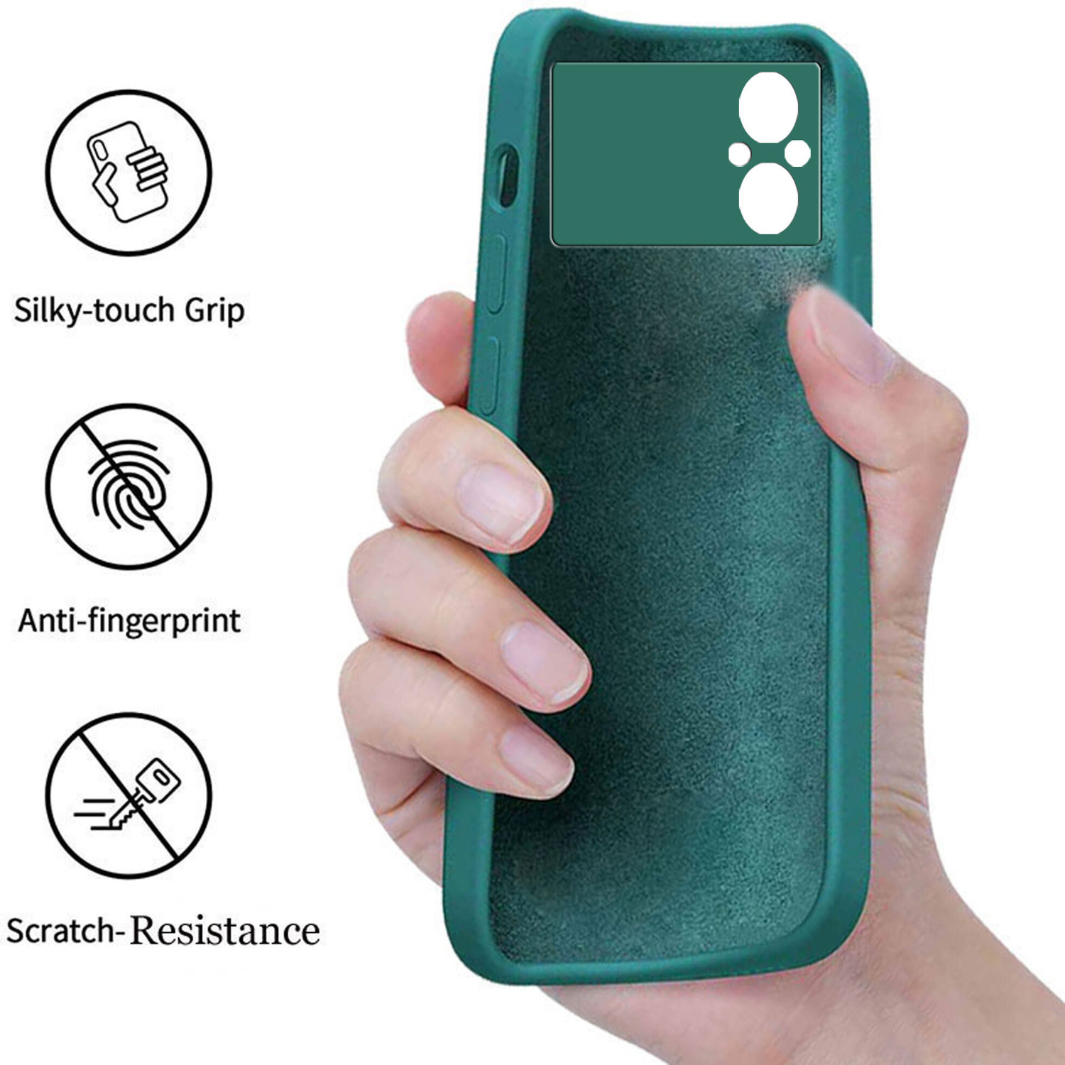 Image of Artistque Back Cover for Poco M5