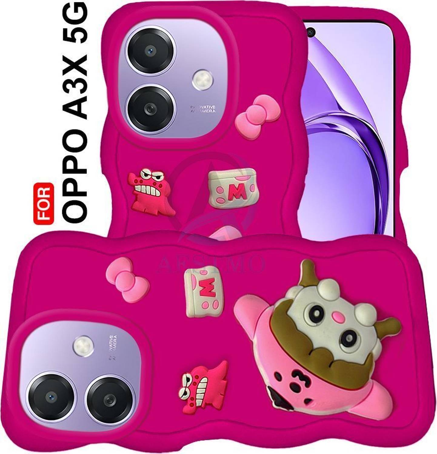 AESTMO Back Cover for Oppo A3X
