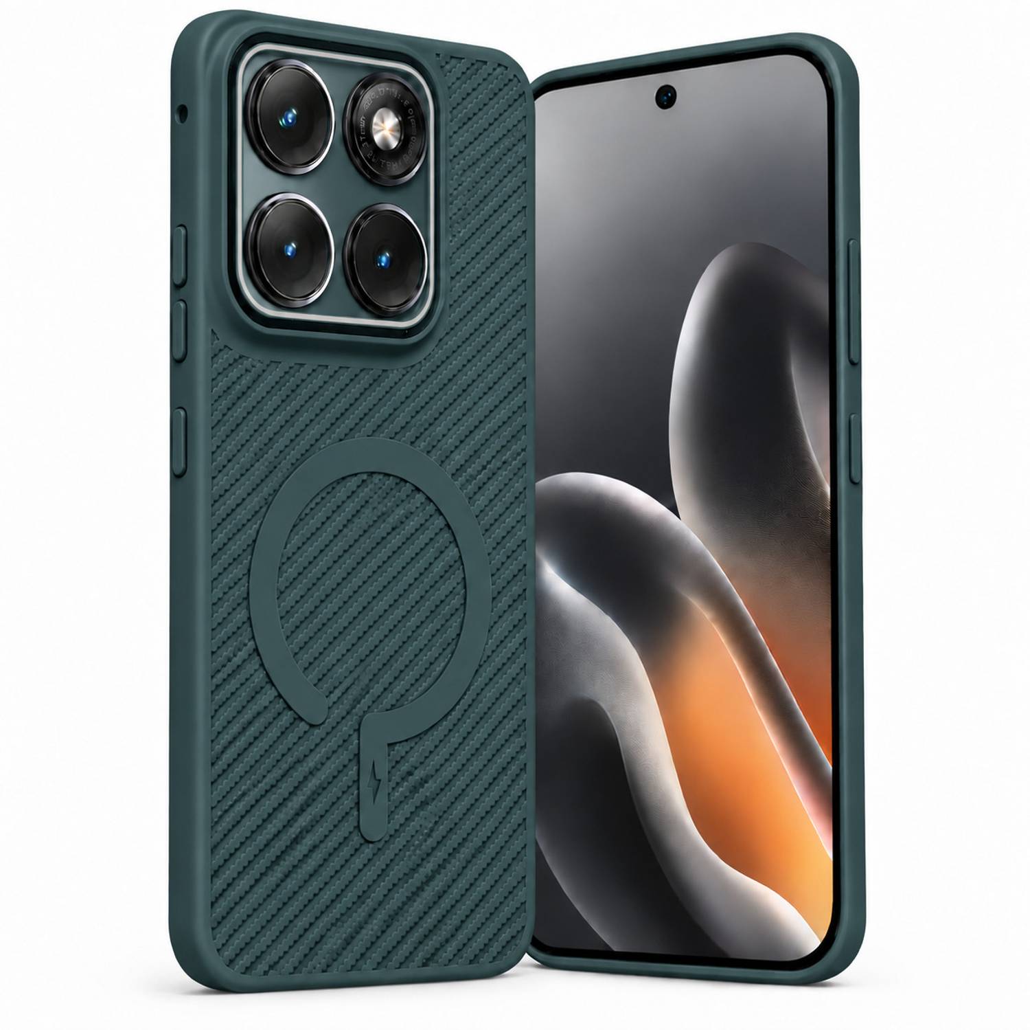 ArmourPro Back Cover for MOTOROLA Edge 70 Fusion 5G, Moto Edge 70 Fusion, Carbon Fiber Magsafe Case