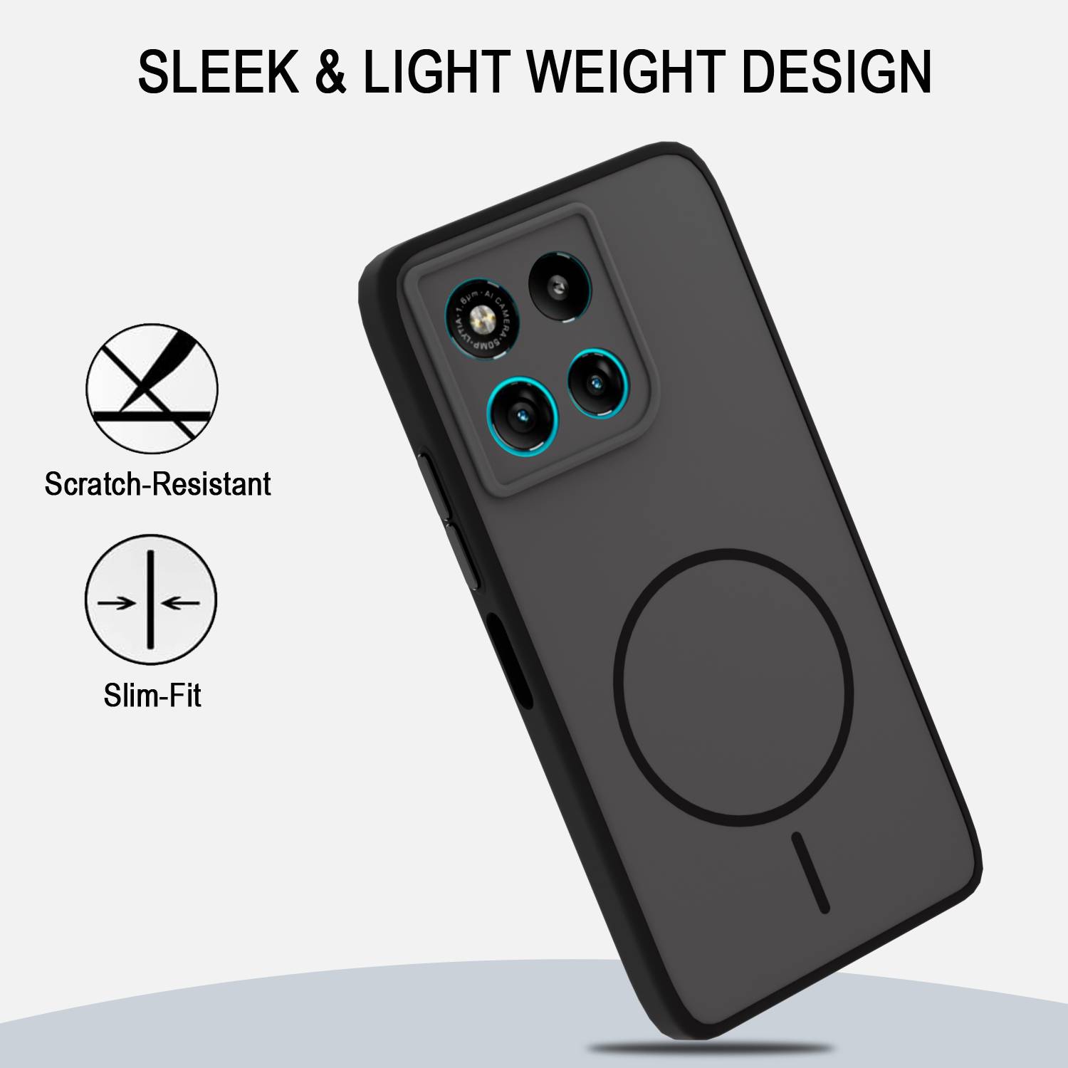 KartV Back Cover for Motorola G57 Power 5G - Image 4