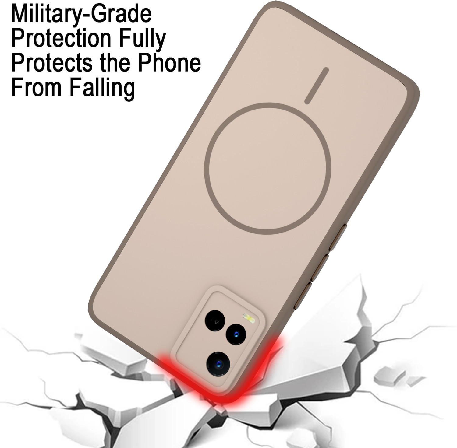 Image of KartV Back Cover for Vivo T1 5G
