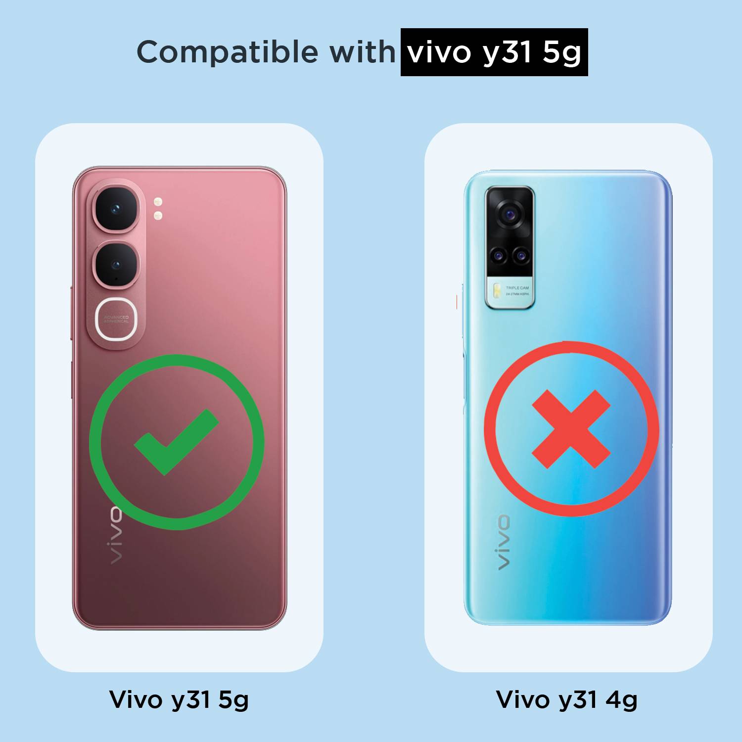 GLOBAL NOMAD Back Cover for Vivo Y31 5G - Image 4