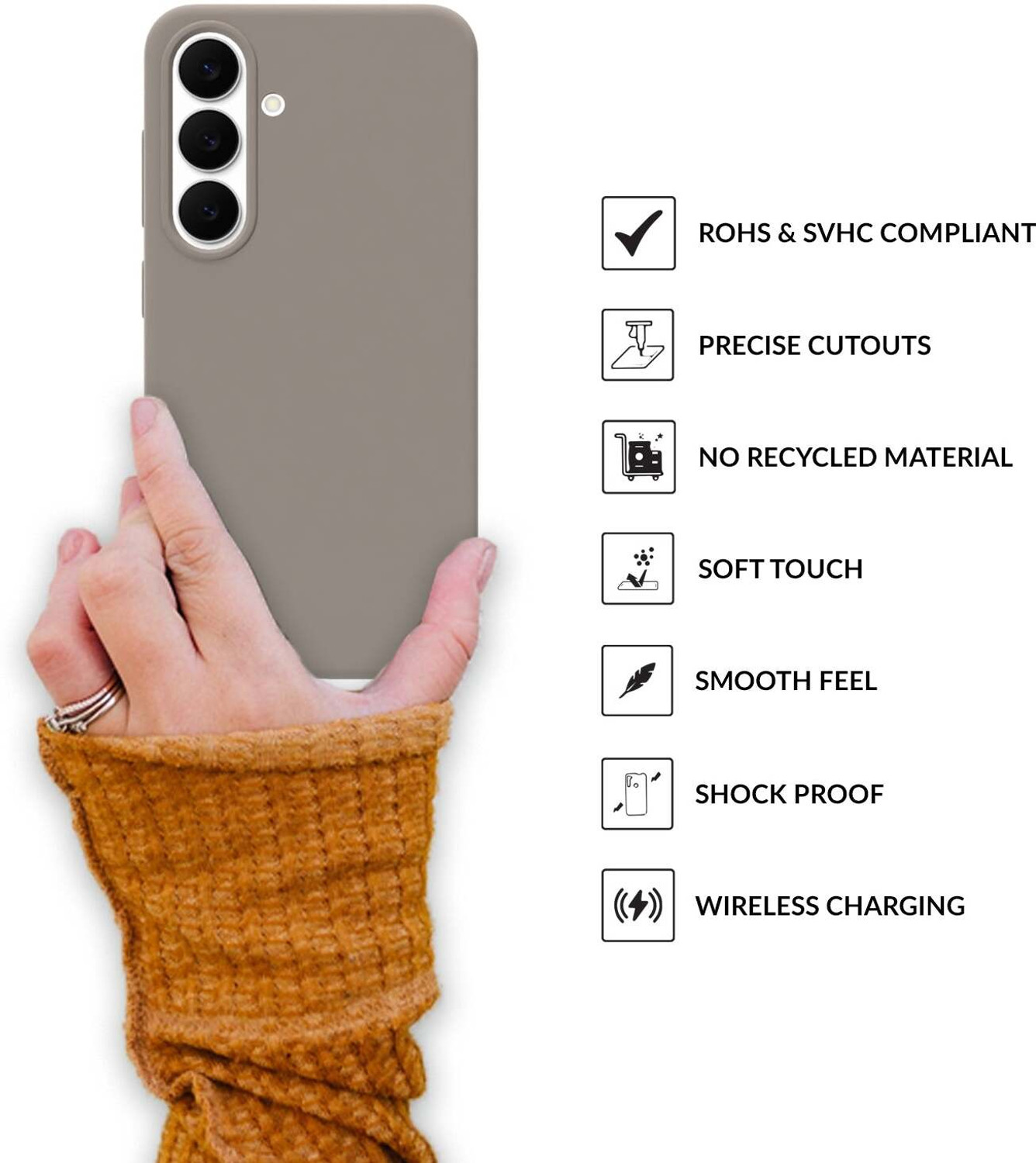Image of Sprig Back Cover for Samsung Galaxy S25 FE, Samsung S25 FE, Galaxy S25 FE