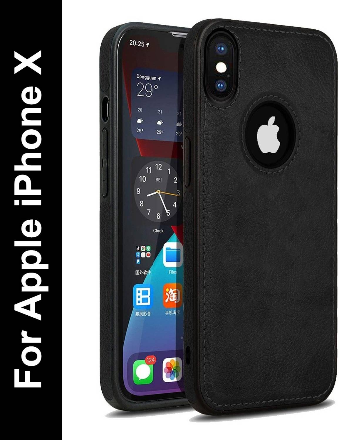 Pikkme Back Cover for Apple iPhone X