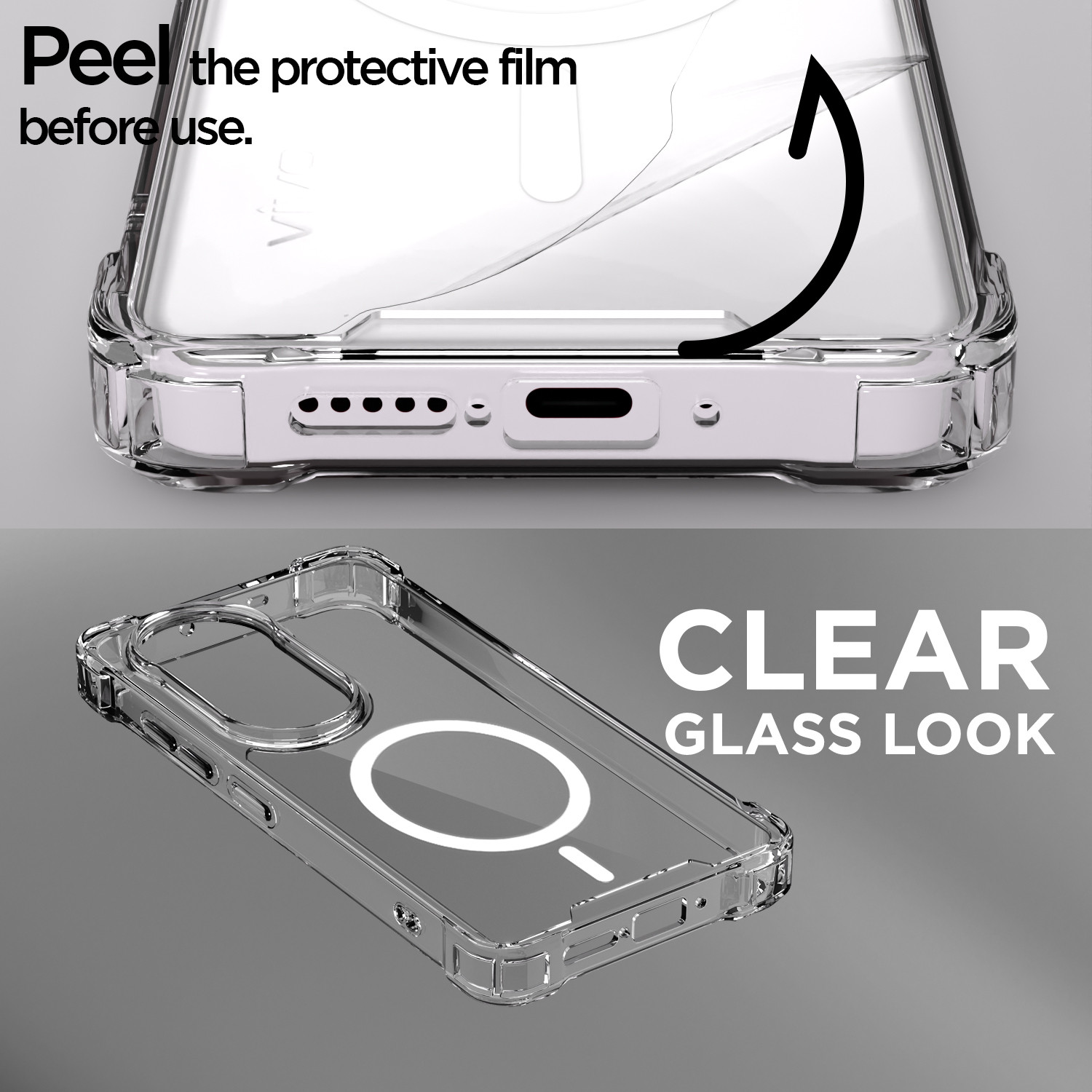 Image of GLOBAL NOMAD Back Cover for Vivo T4r 5G
