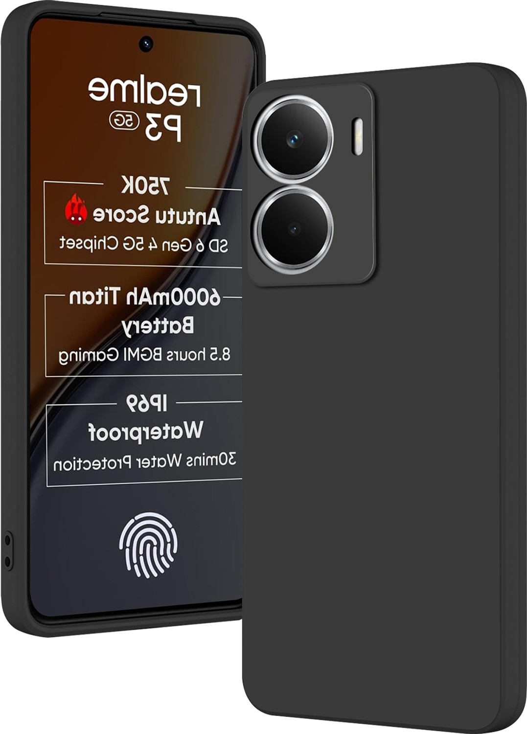 Image of KartV Back Cover for realme P3 5G