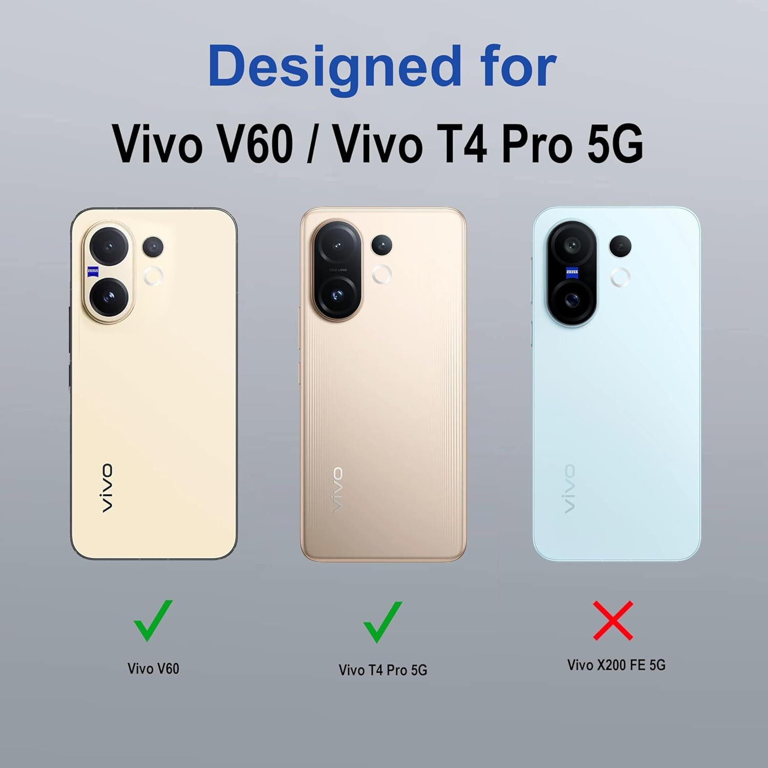 Image of Mobile Mart Back Cover for Vivo V60 5G