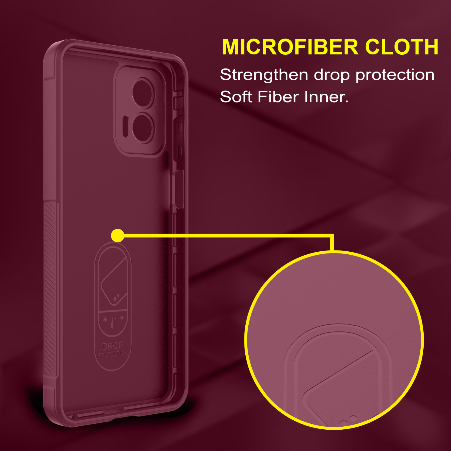 Image of GLOBAL NOMAD Back Cover for Motorola Moto G73 5G