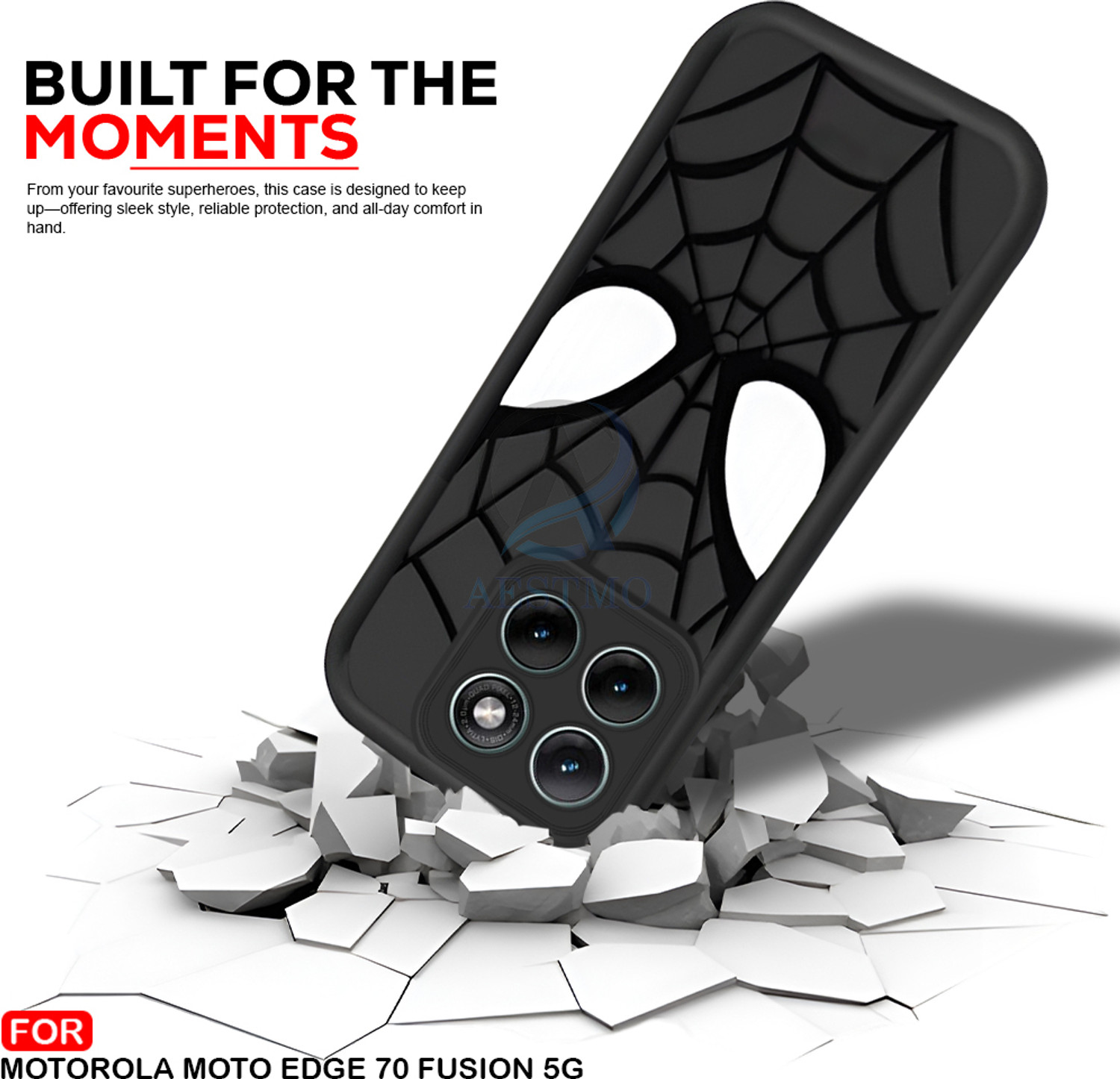 Image of AESTMO Back Cover for Moto Edge 70 Fusion 5G