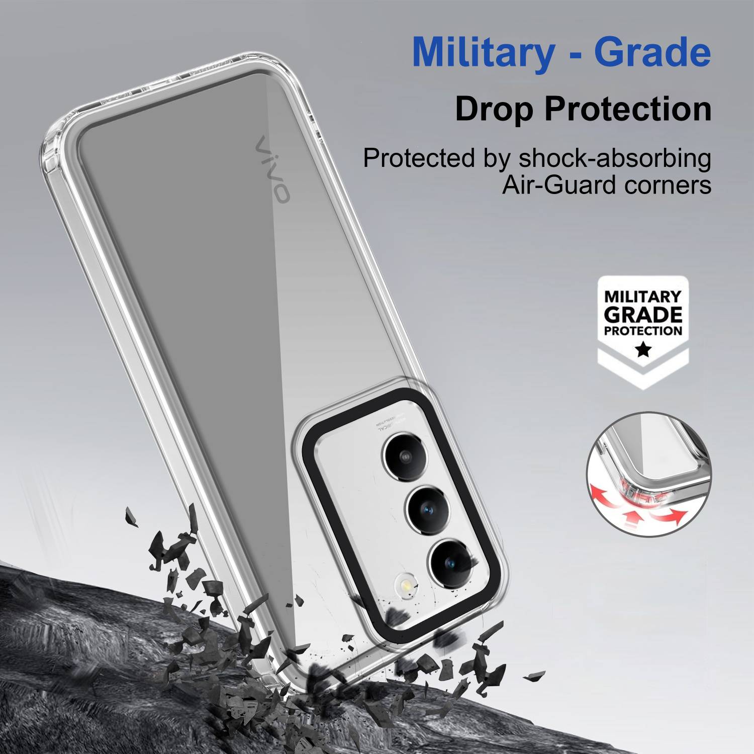GLOBAL NOMAD Back Cover for Vivo Y200e 5G - Image 3