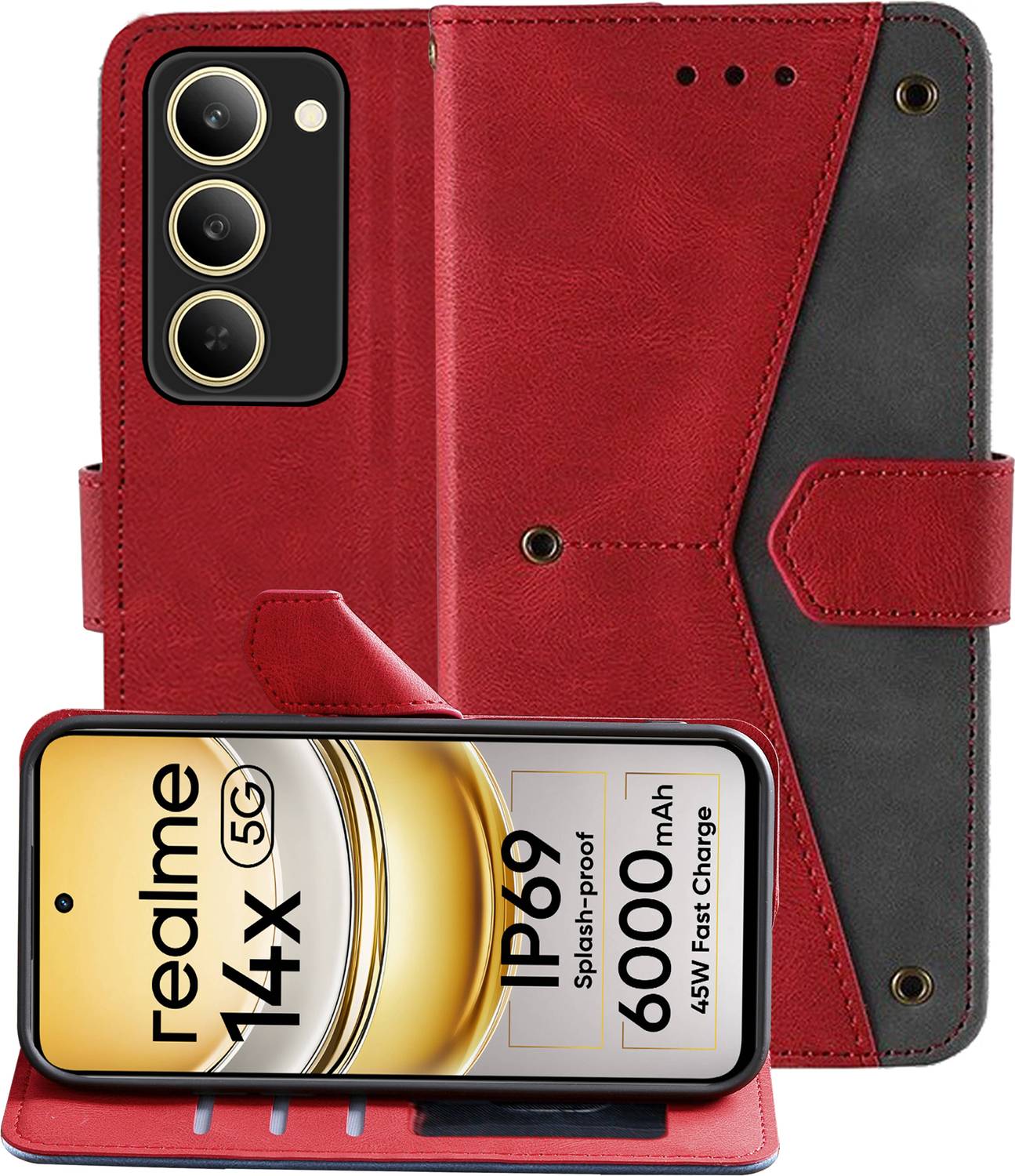 Autofocus Back Cover for Realme 14x 5G