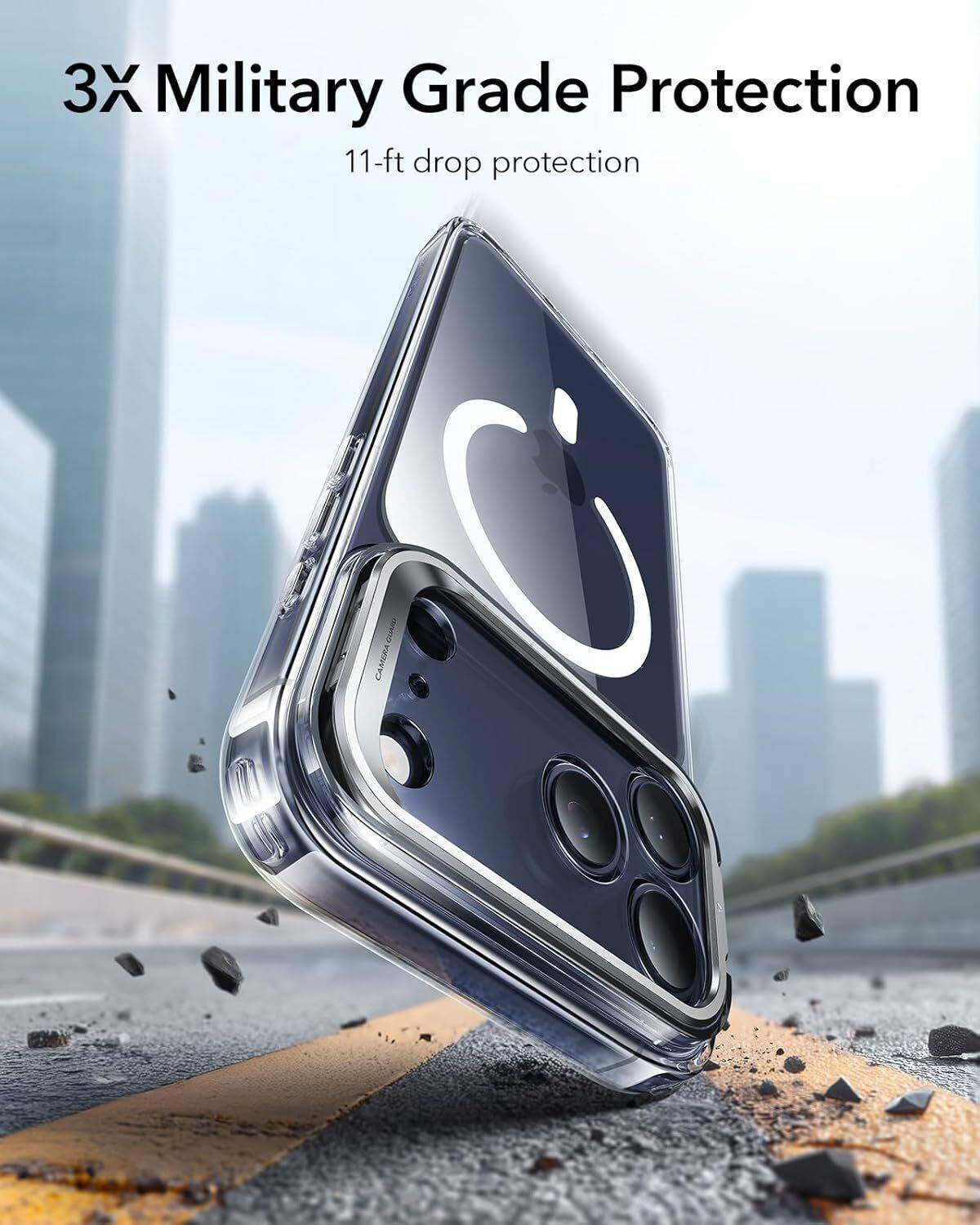 SDH CARE Back Cover for iPhone 17 Pro 5G, Premium Ultra Hybrid Clear  Shockproof Transparent Magnetic Case Cover - SDH CARE : Flipkart.com