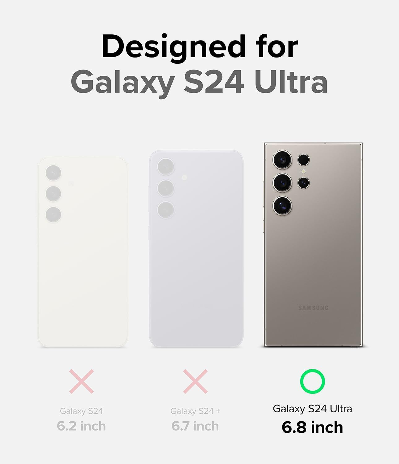 Image of Ringke Back Cover for Samsung Galaxy S24 Ultra