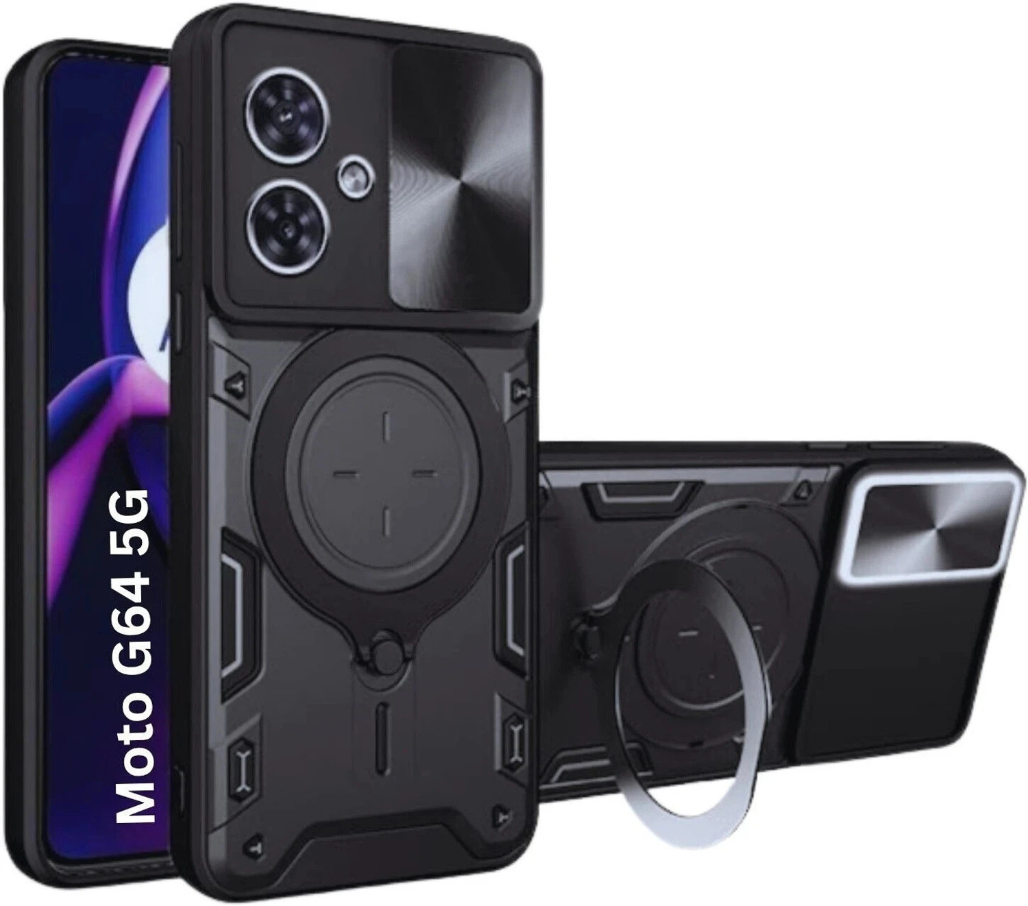 Image of Flipkart SmartBuy Back Cover for MOTOROLA g64 5G