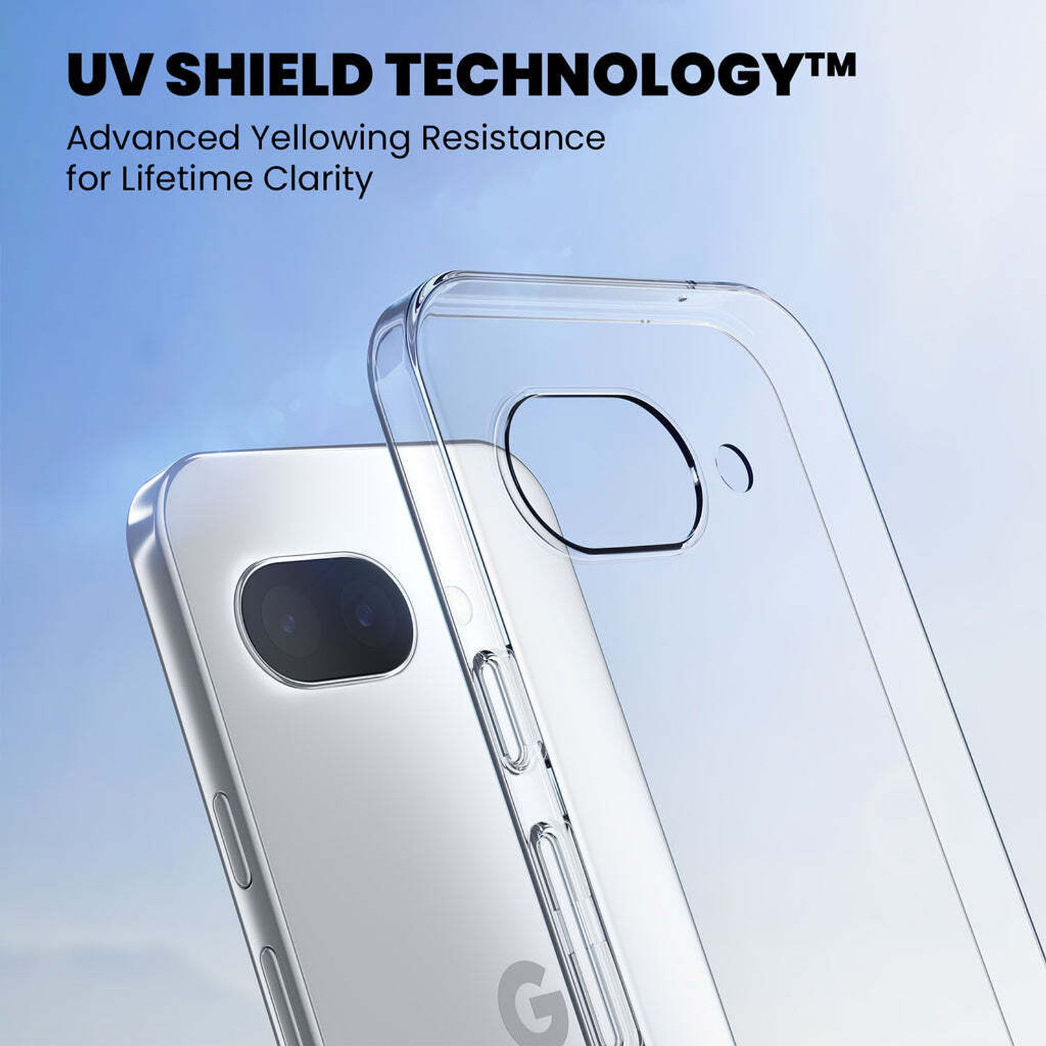 Image of Binzokase Back Cover for Google Pixel 10a (Transparent, Hard Case, Plastic, Pack of: 1)