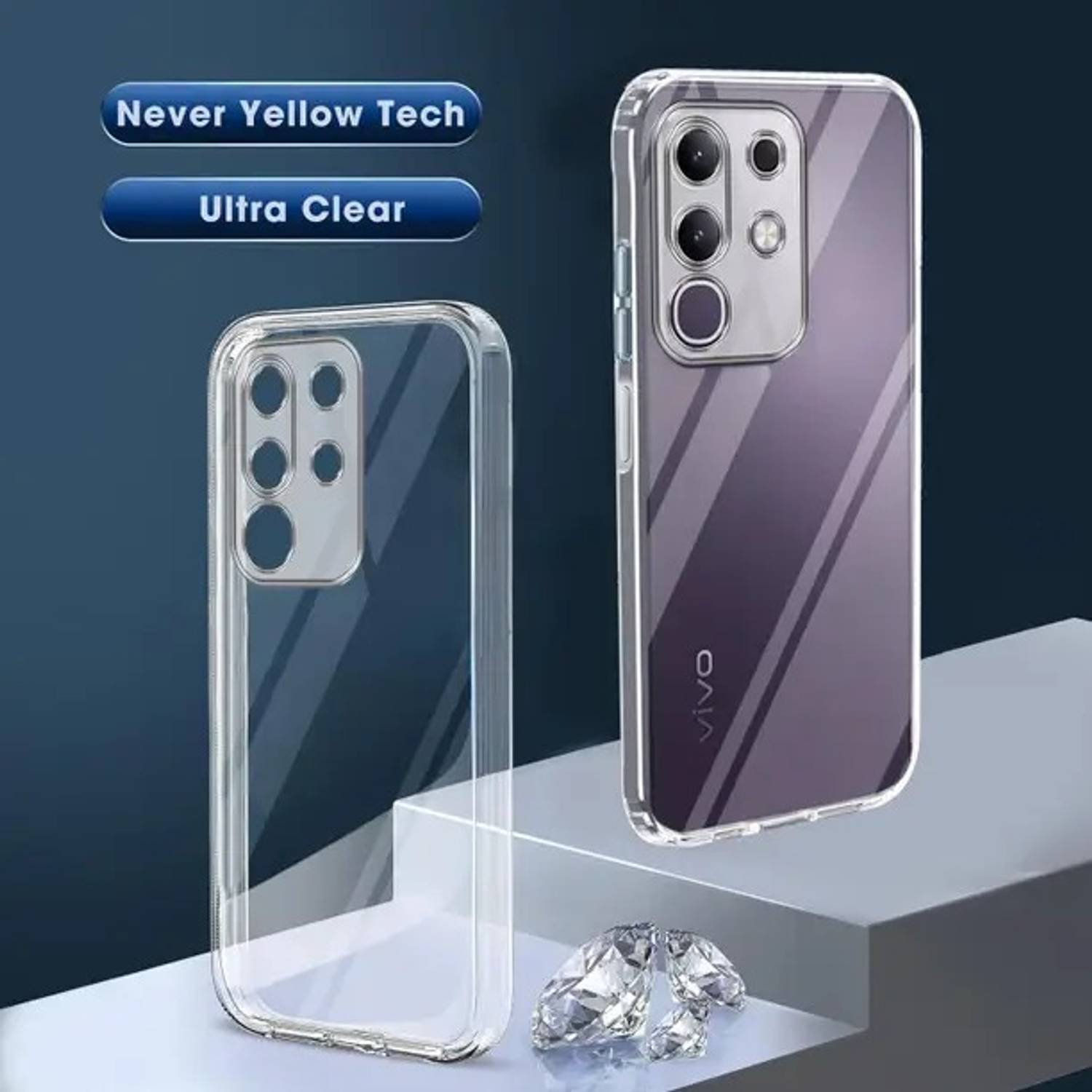 ANDVYA Back Cover for VIVO IQOO Z10X 5G GW