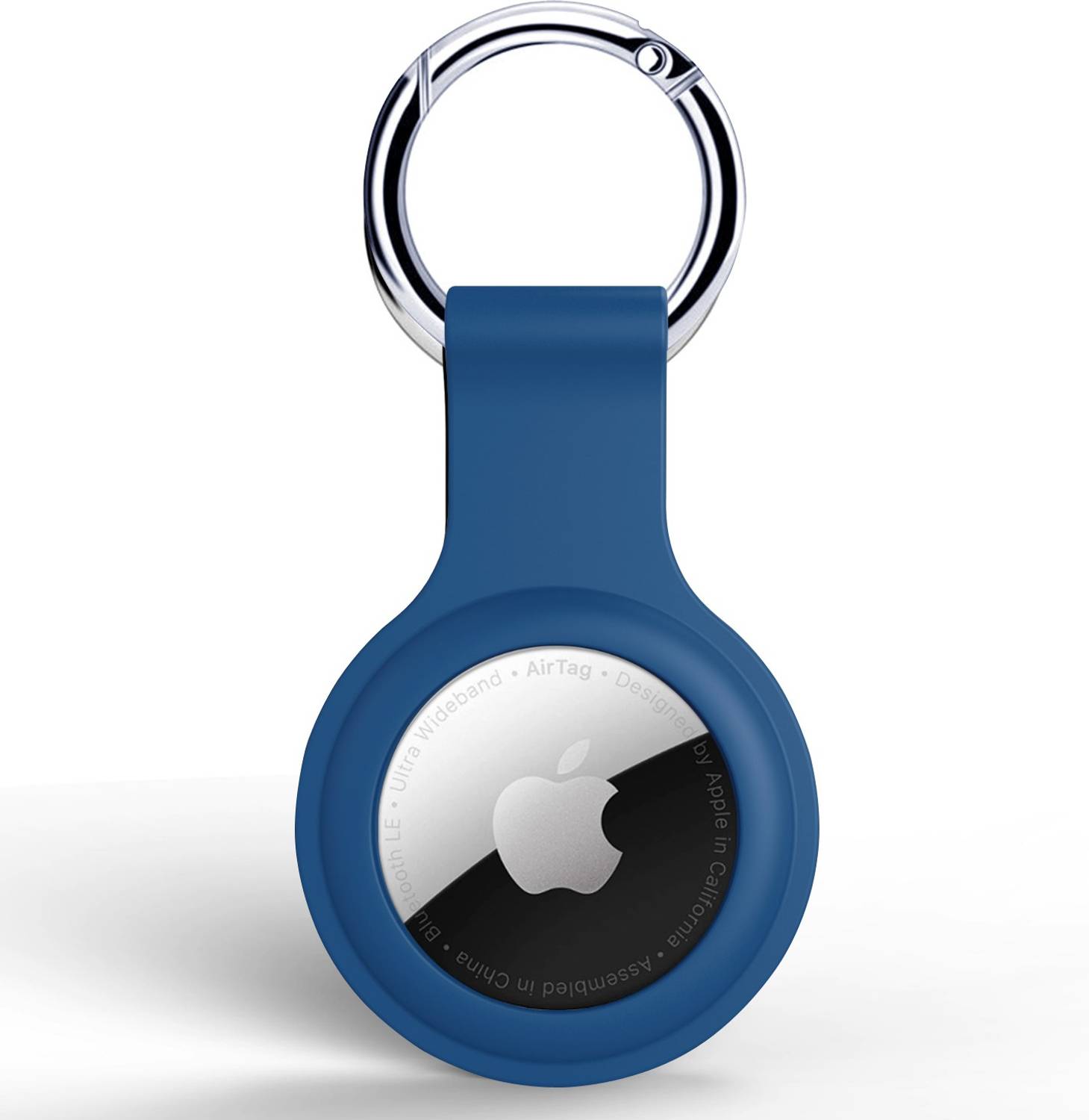 SQUIF Pouch for Apple Airtag (Blue, Flexible, Silicon, Pack of: 1