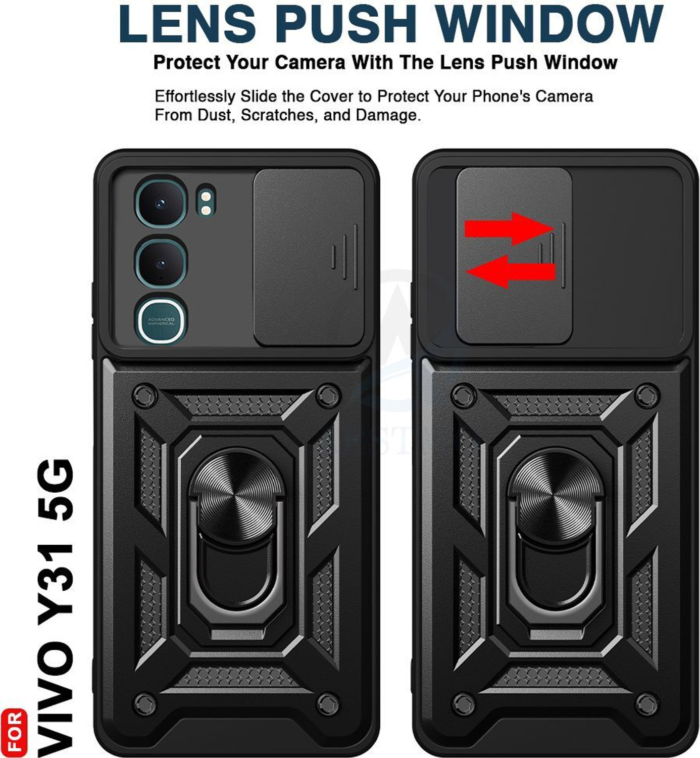 Image of AESTMO Back Cover for Vivo Y31 5G