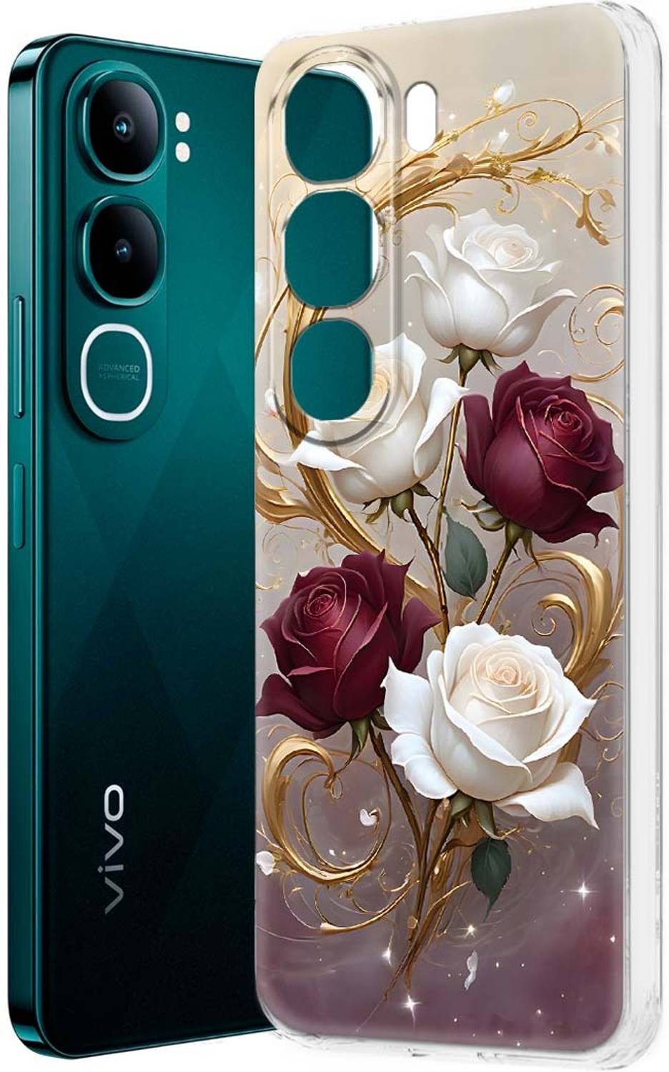 Nainz Back Cover for Vivo Y31 5G