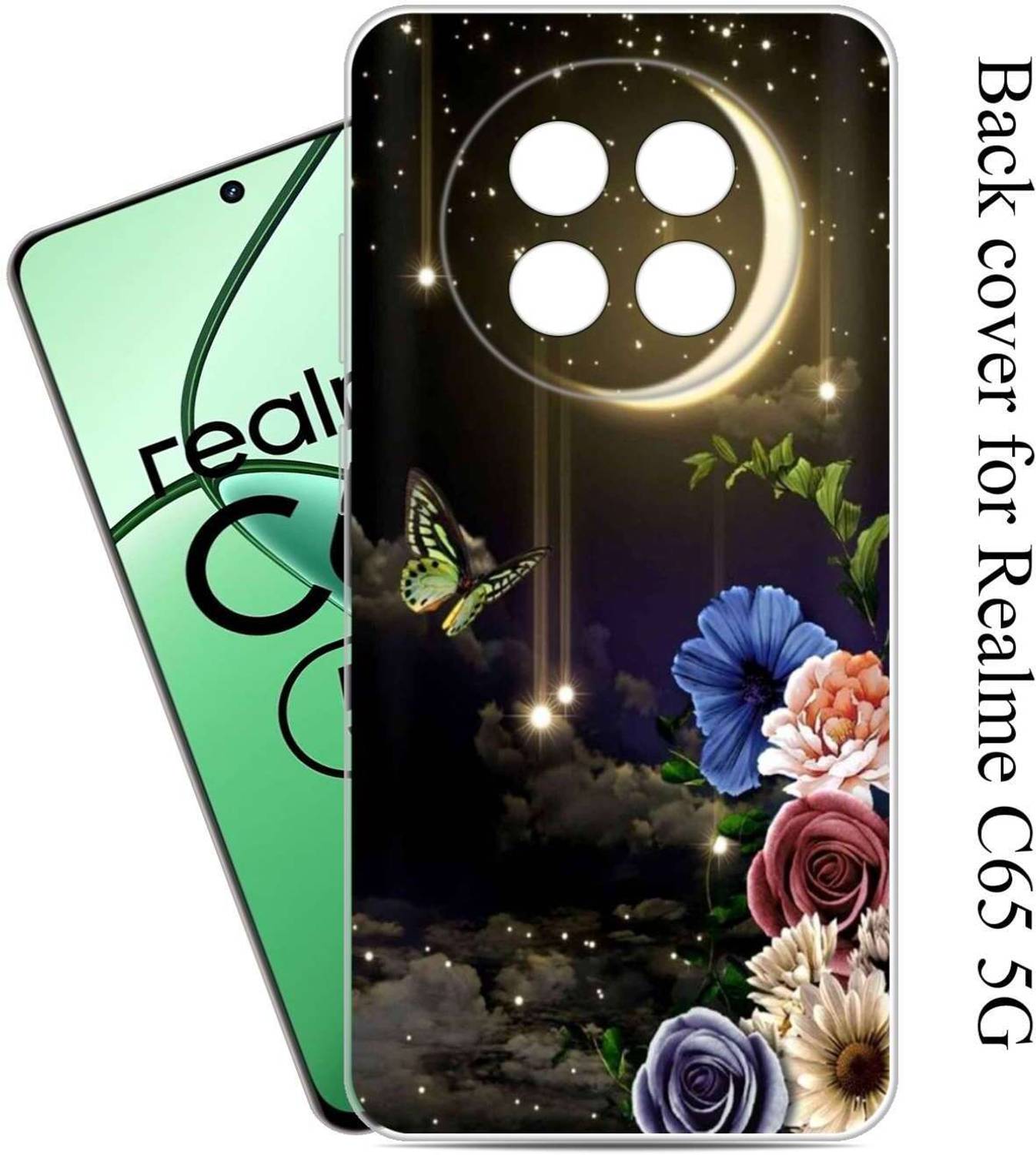 Auqueno Back Cover for Realme C65 5G 3145