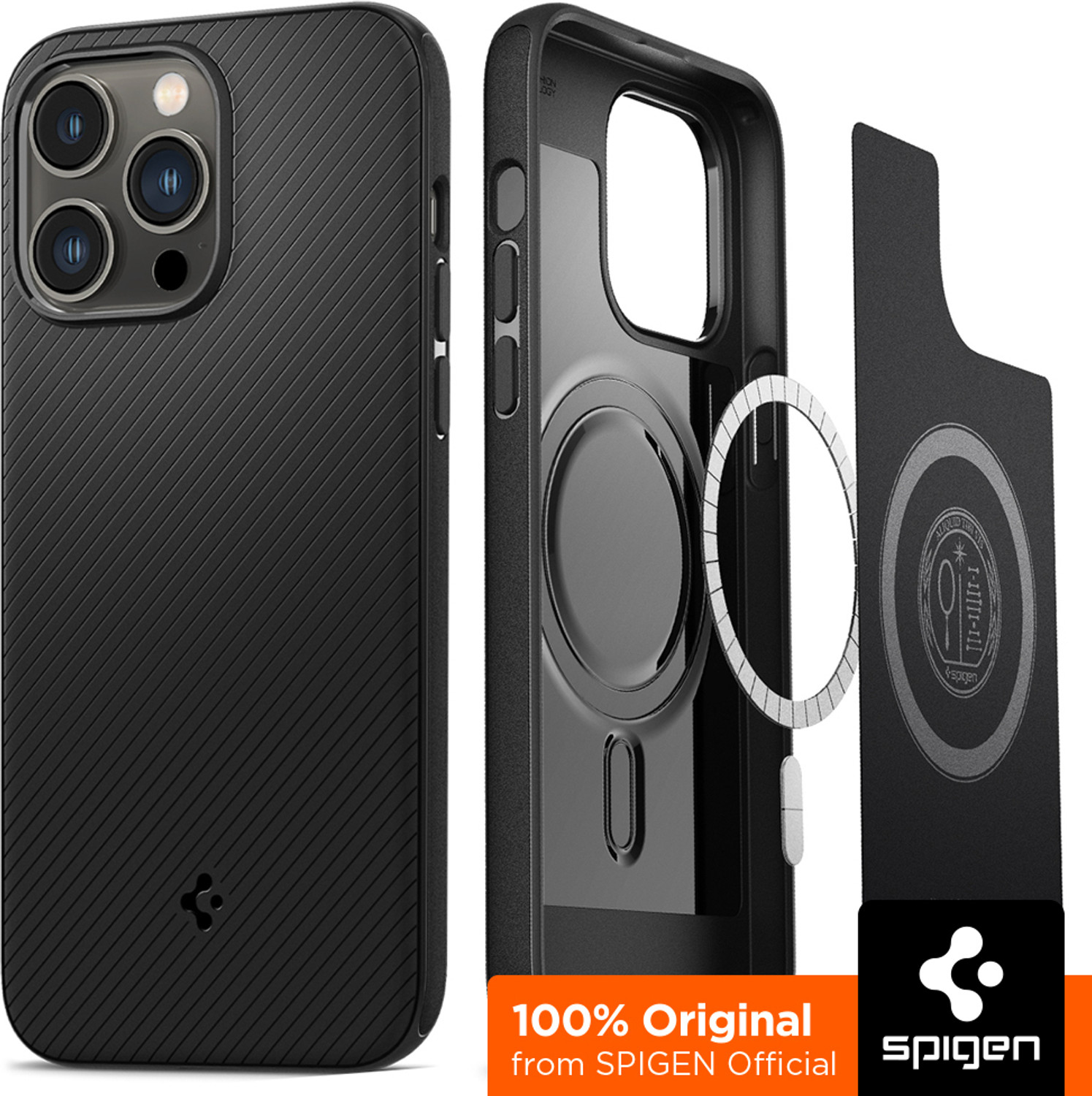 Image of Spigen Mag Armor Magfit Back Cover for Apple iPhone 14 Pro Max