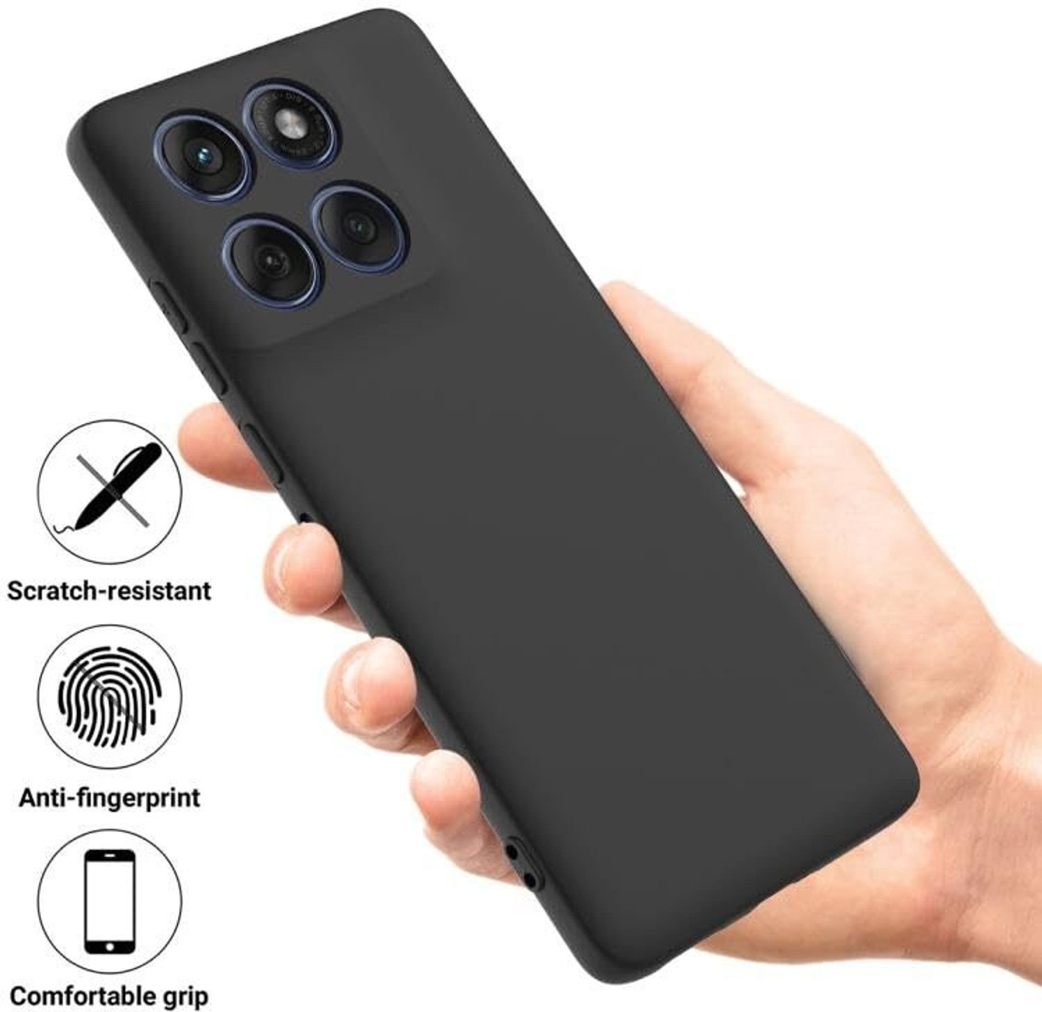 Image of TheApallio Back Cover for Motorola G67 Power, MotorolaG57 Power 5G