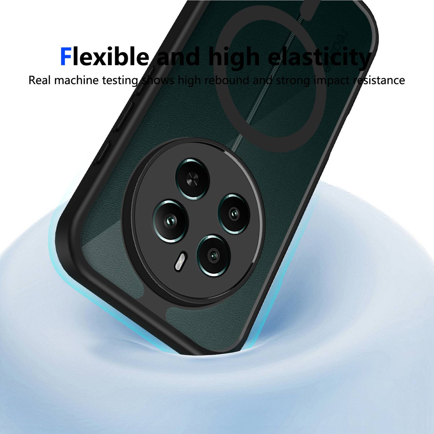Cover Alive Back Cover for Realme Narzo 70 Pro 5G Black - Image 4