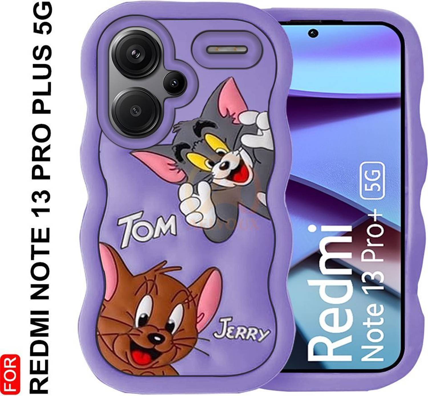 AelVouX Back Cover for Redmi Note 13 Pro Plus 5G