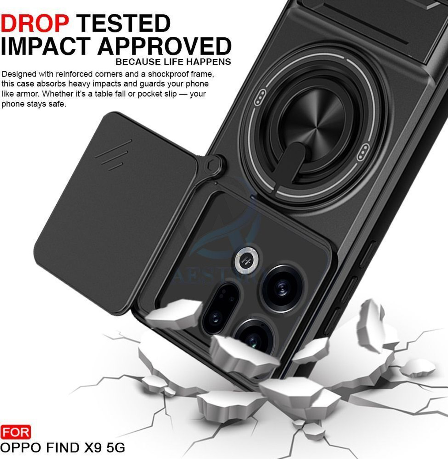 Image of AESTMO Back Cover for Oppo Find X9 5G