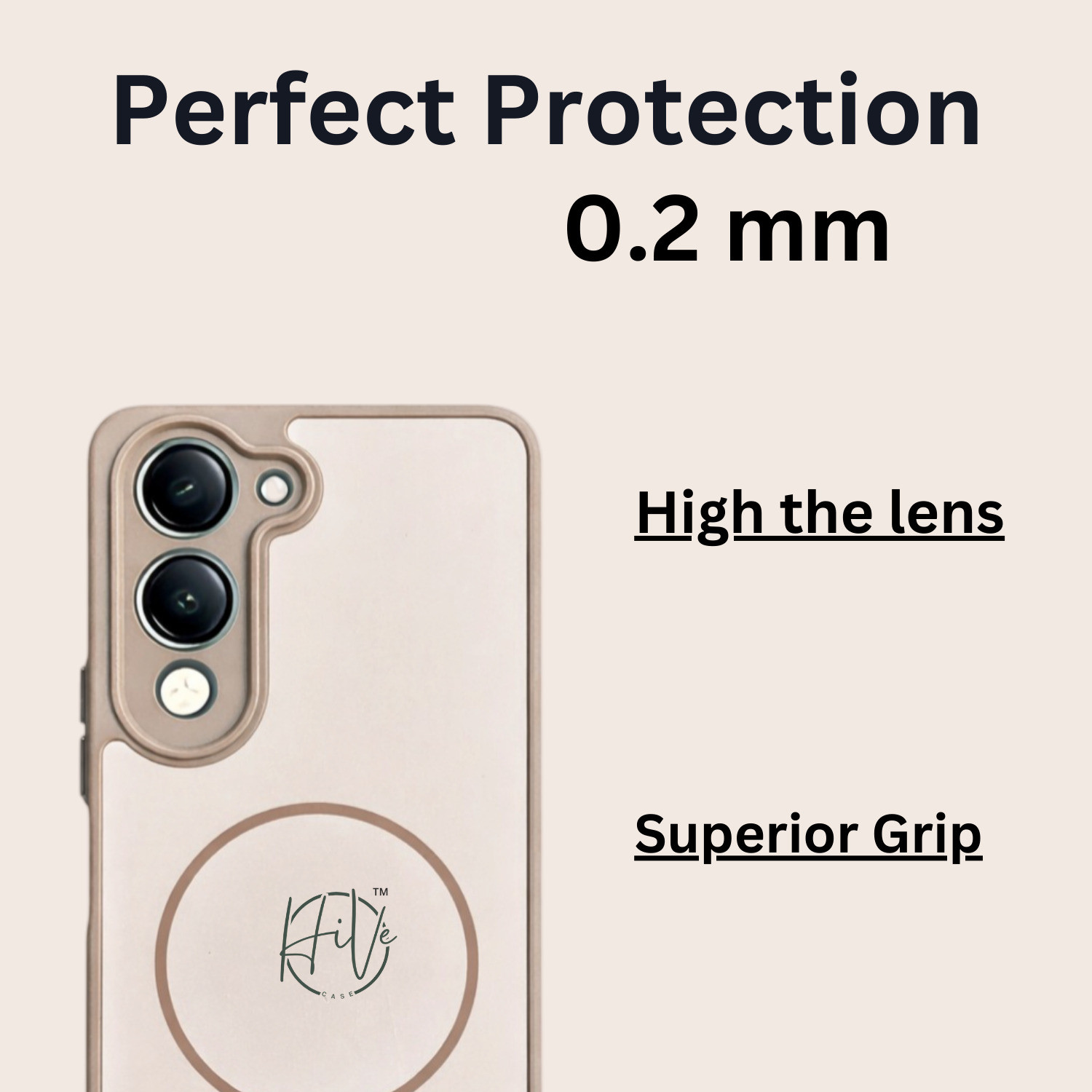 Image of Hive Back Cover for Vivo Y19E, Vivo Y19 5G, Vivo T4 Lite, Vivo Y04, Iqoo Z10 Lite