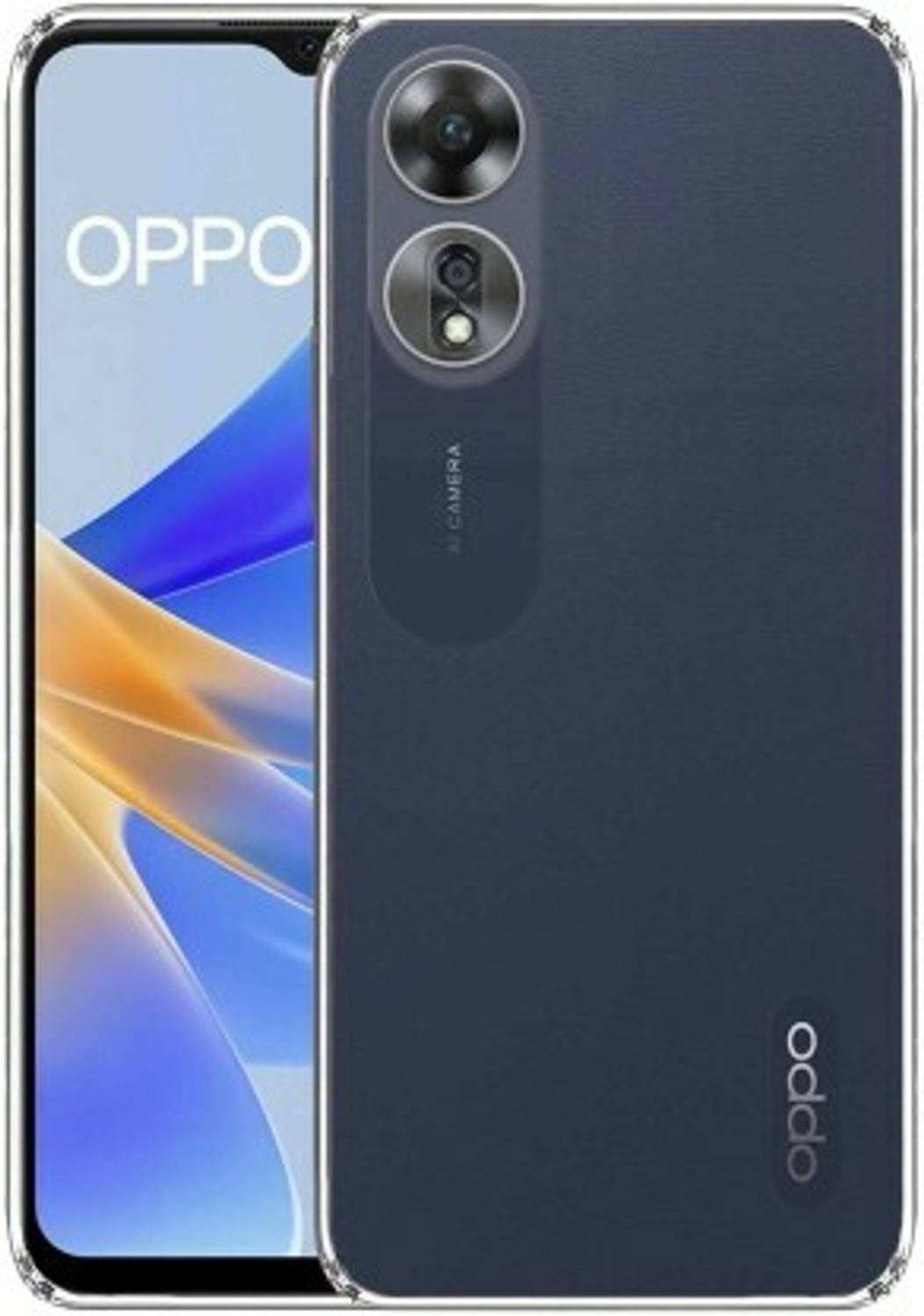 Aarov Back Cover for Oppo A78 5G 2022, Designer Plain Back Cover