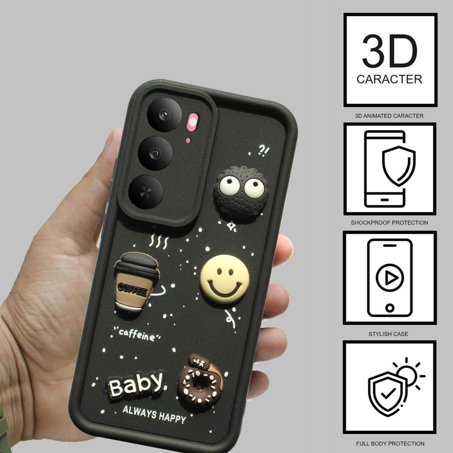 Image of Micvir Back Cover for Realme 14X 5G