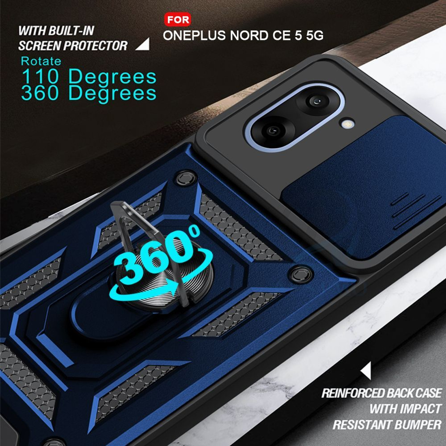 Image of AESTMO Back Cover for OnePlus Nord CE 5 5G