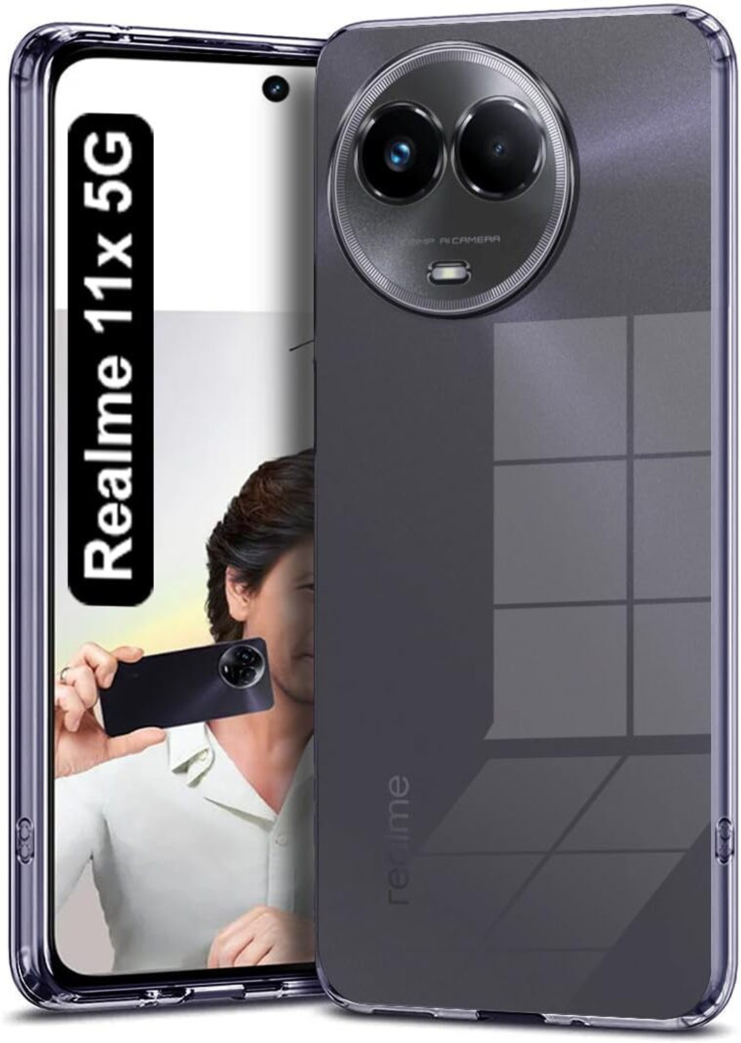 Image of Hamz Back Cover for Realme 11X 5G