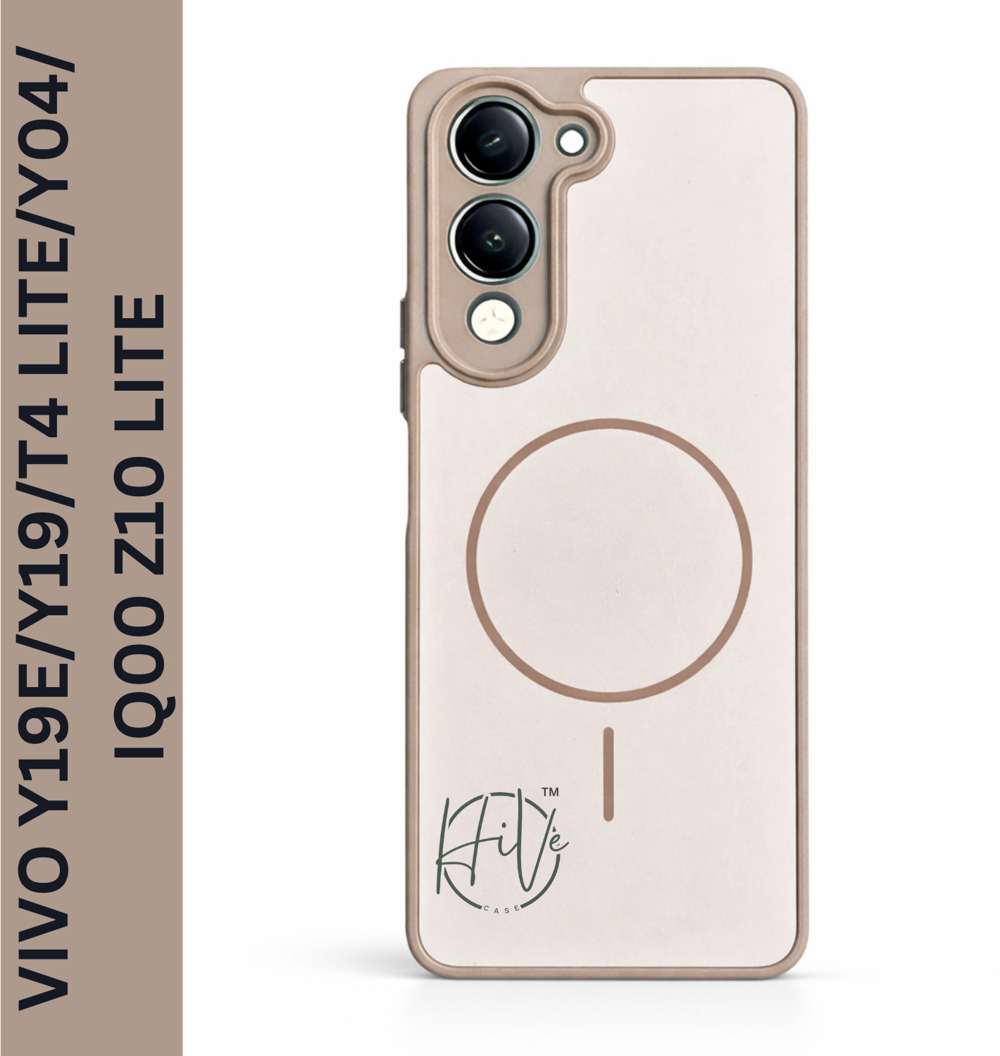 Image of Hive Back Cover for Vivo Y19E, Vivo Y19 5G, Vivo T4 Lite, Vivo Y04, Iqoo Z10 Lite